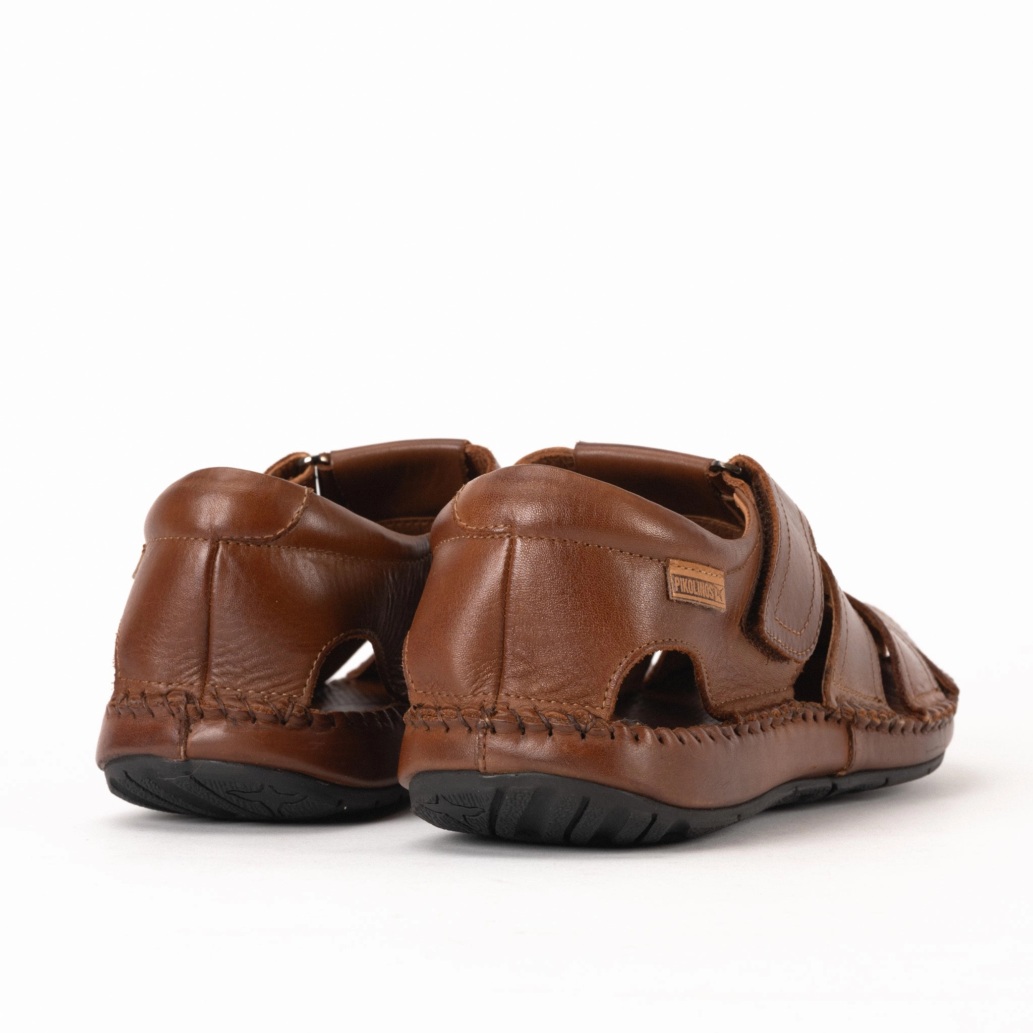 Open-toe TARIFA - CUERO - LEATHER