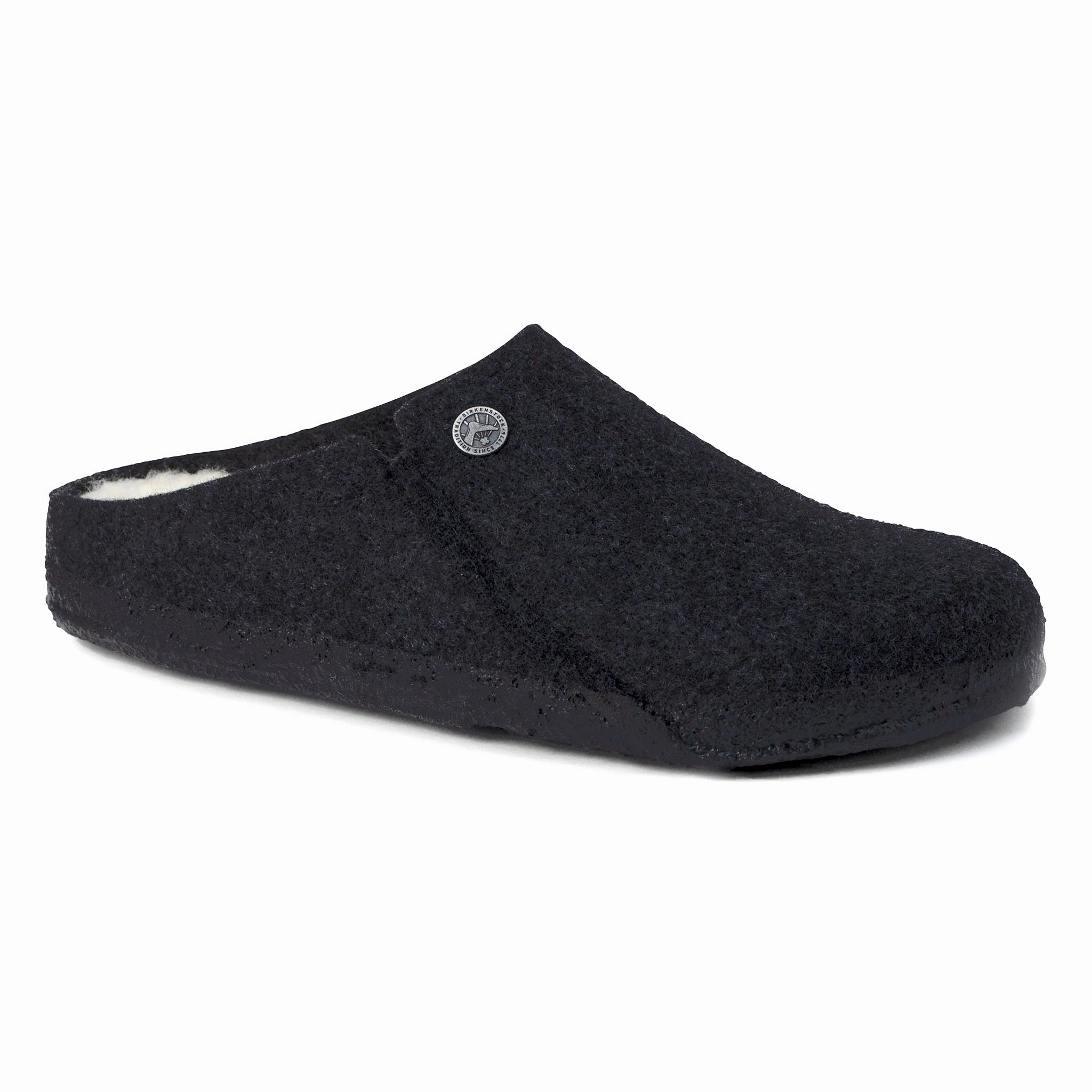 ZERMATT - ANTHRACITE - WOOL Slip-On Travel Shoes EVA foam