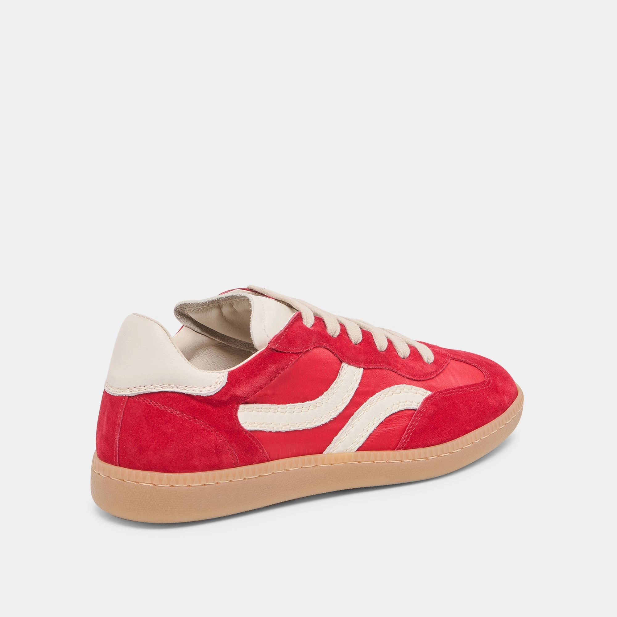 Breezy Mood Smart Look REBEL SNEAKERS CRIMSON NYLON