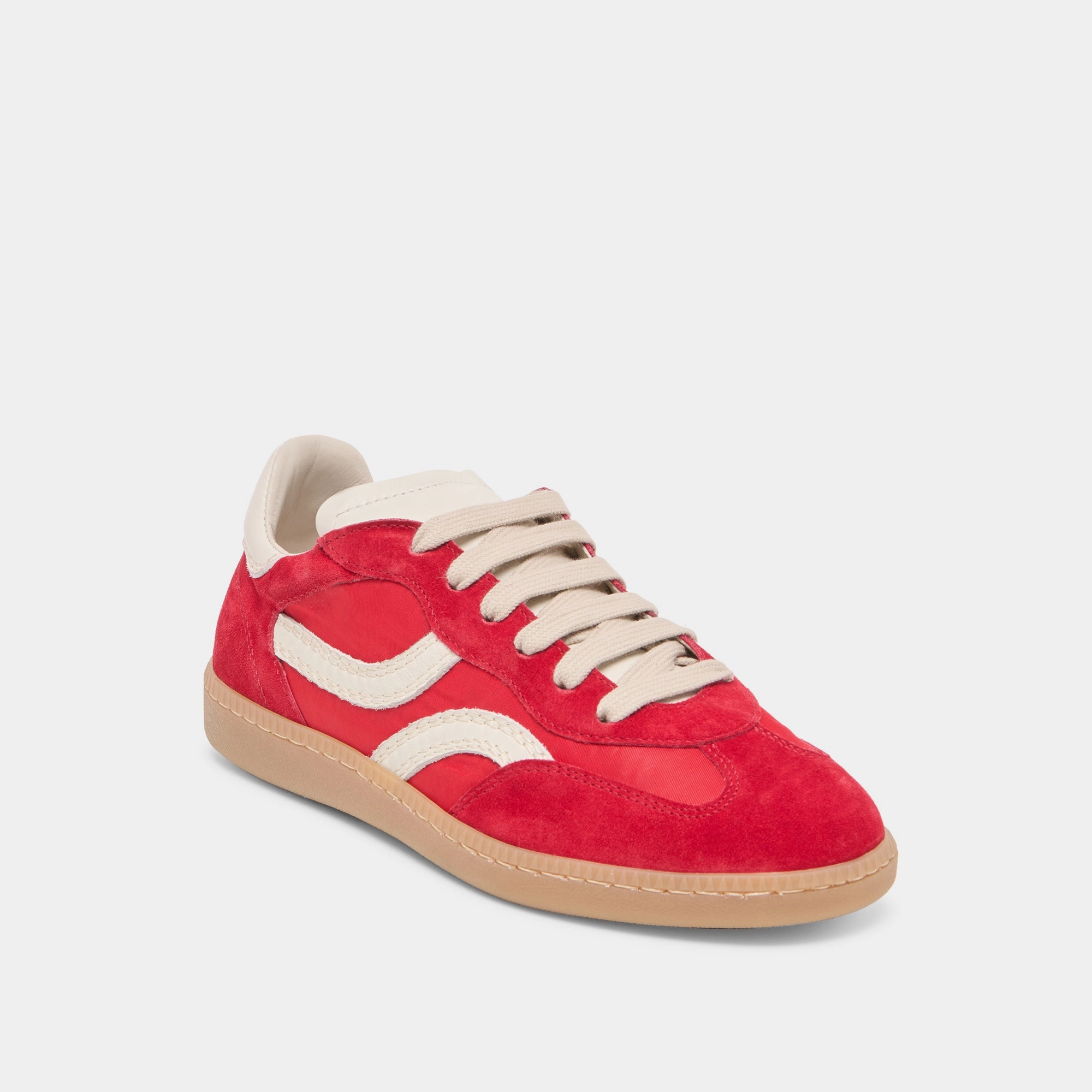 REBEL SNEAKERS CRIMSON NYLON Simple Slip