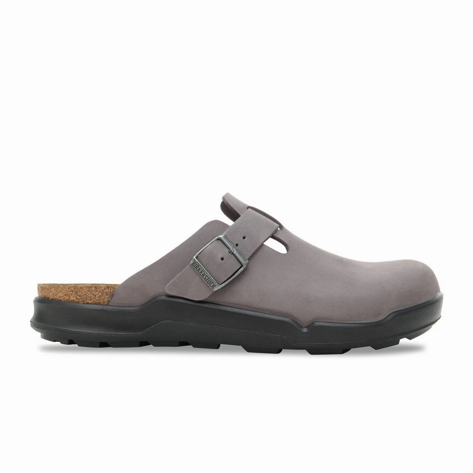 Active Footwear City Ready Birkenstock Boston Crosstown Clog (Men) - Iron Oiled Leather