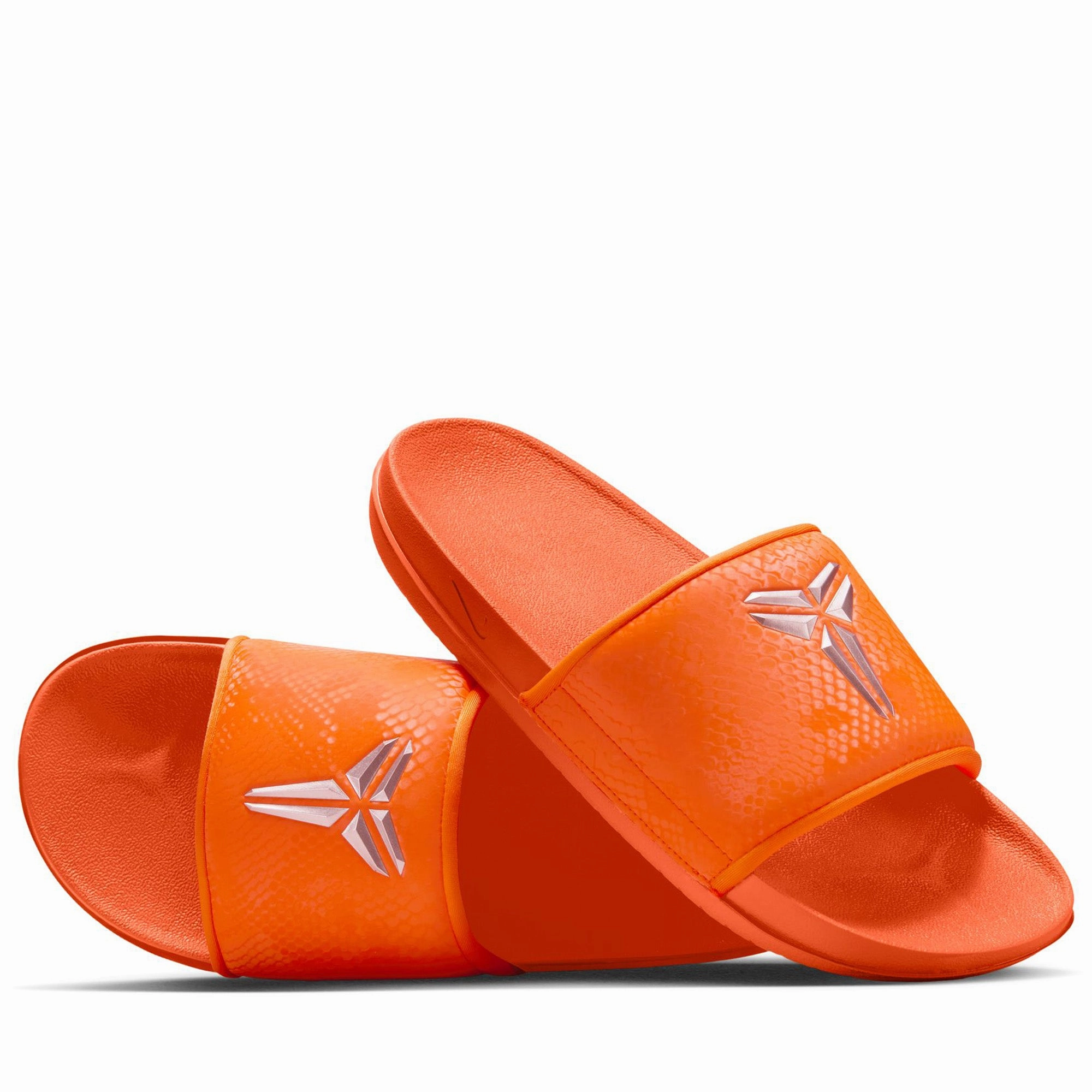 Gel Infused Heel Pad Torsion Stability Kobe Bryant x Nike Offcourt - Safety Orange/Metallic Silver