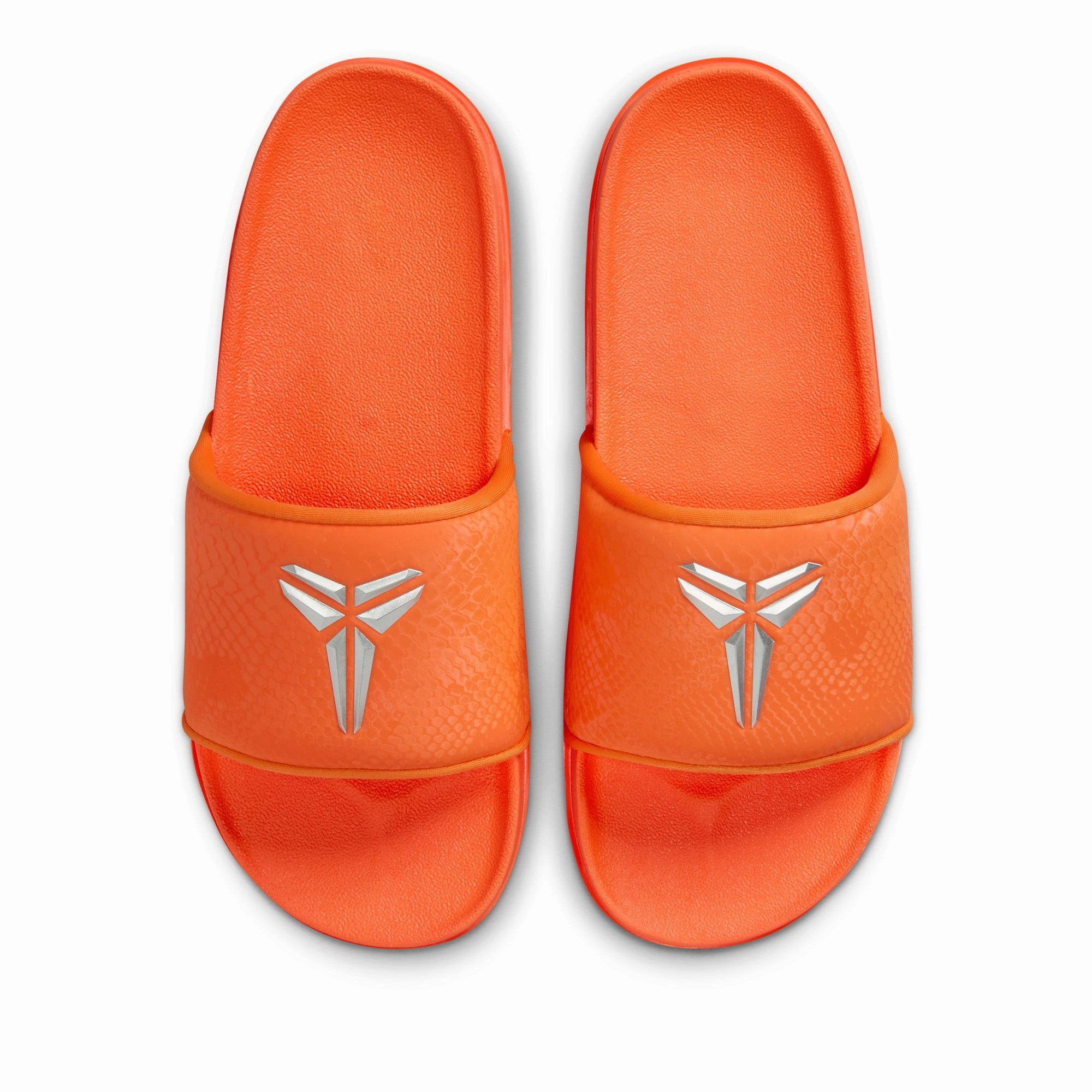 Core Fit Dual Density Outsoles Kobe Bryant x Nike Offcourt - Safety Orange/Metallic Silver