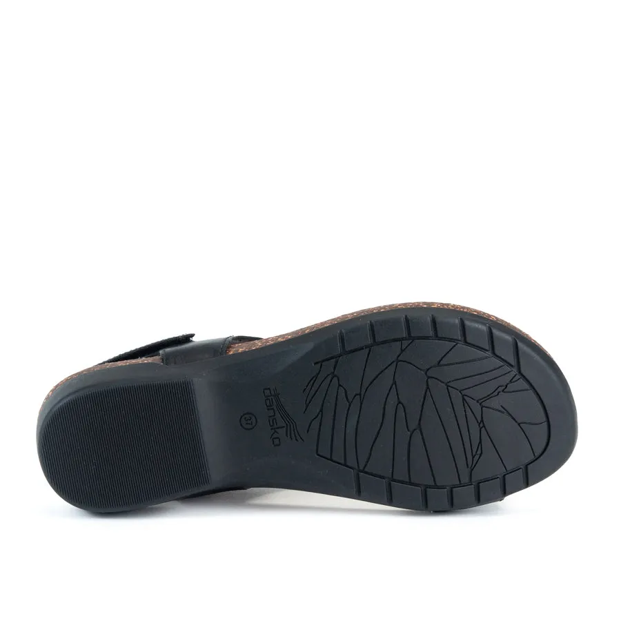 Energy Return Foam REECE - BLACK - LEATHER