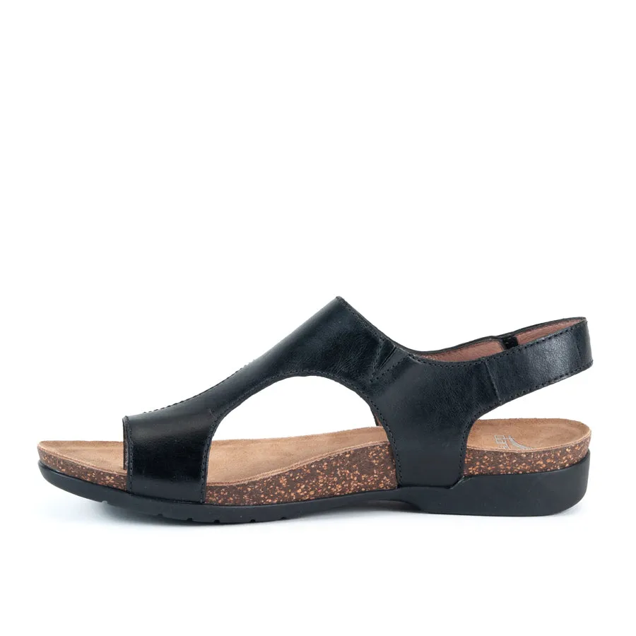 REECE - BLACK - LEATHER Breathable Insoles