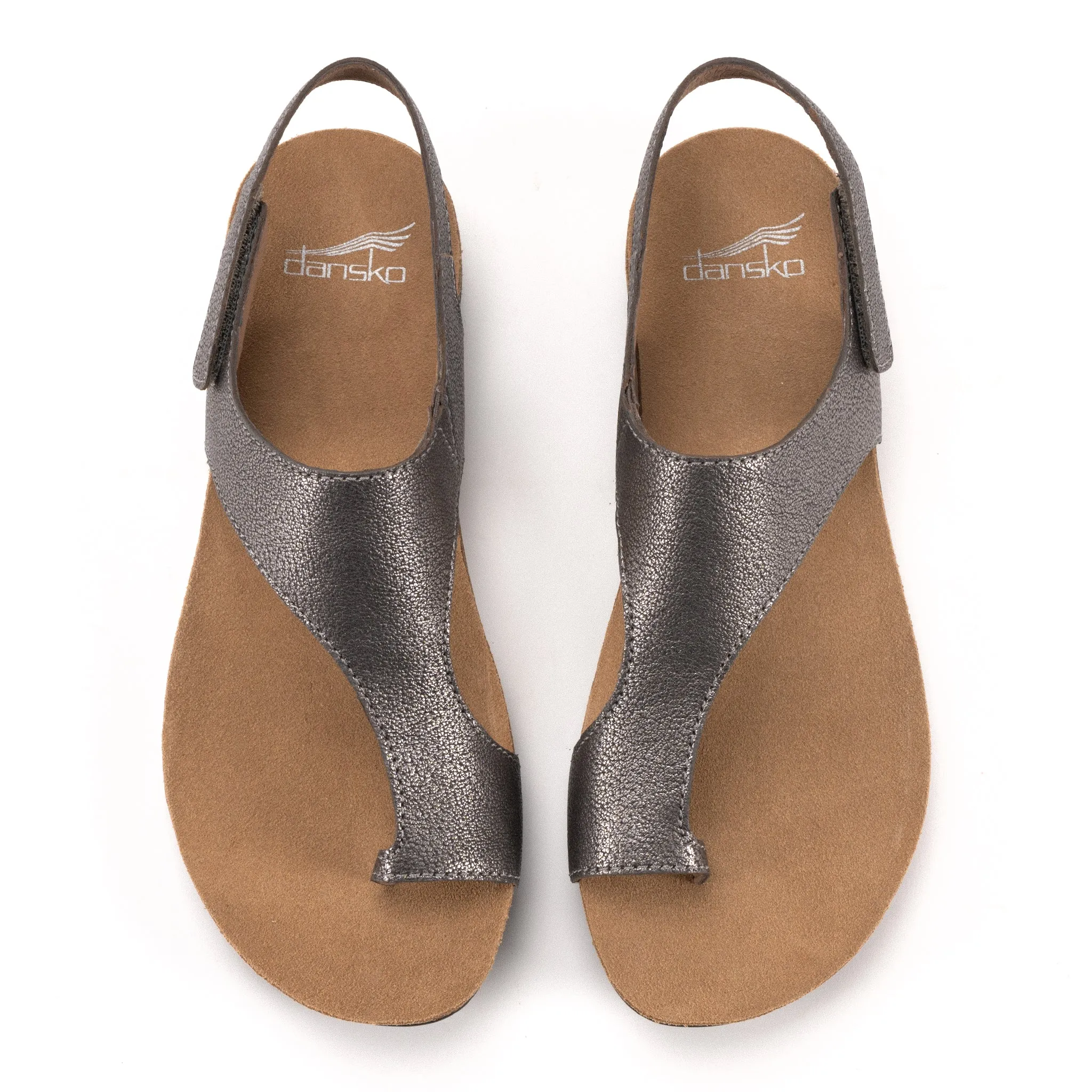 knee - high boots REECE - PEWTER - LEATHER