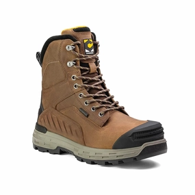 CHINOOK WILDWOOD 8" WATERPROOF COMPOSITE TOE BOOT MEN'S MEDIUM AND XWIDE Utility Design Minimal Build