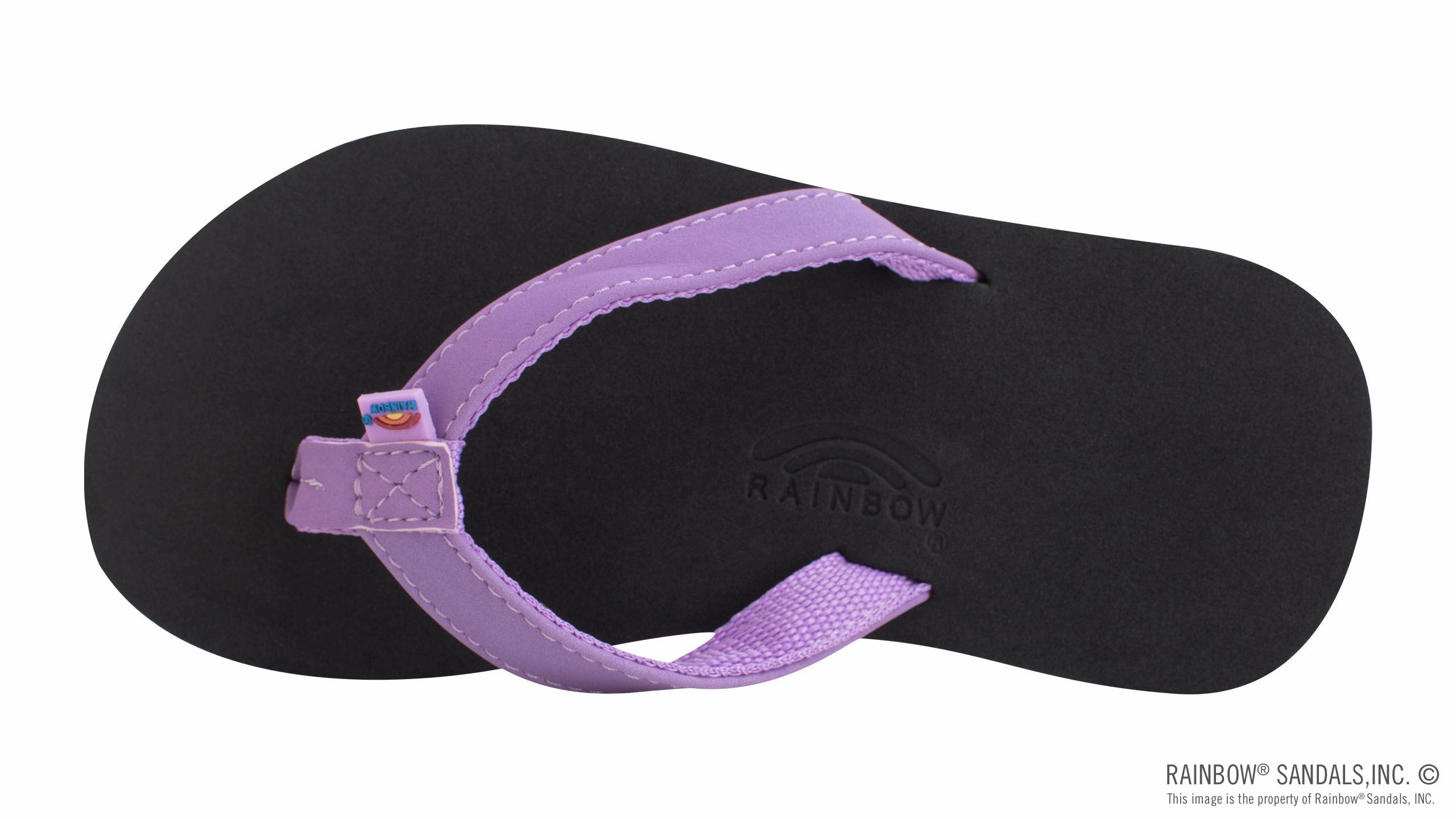 Kids Grombow - Soft Rubber Top Sole with 1/2" Narrow Strap and Pin line in Purple baseball players' mobility breathability - level