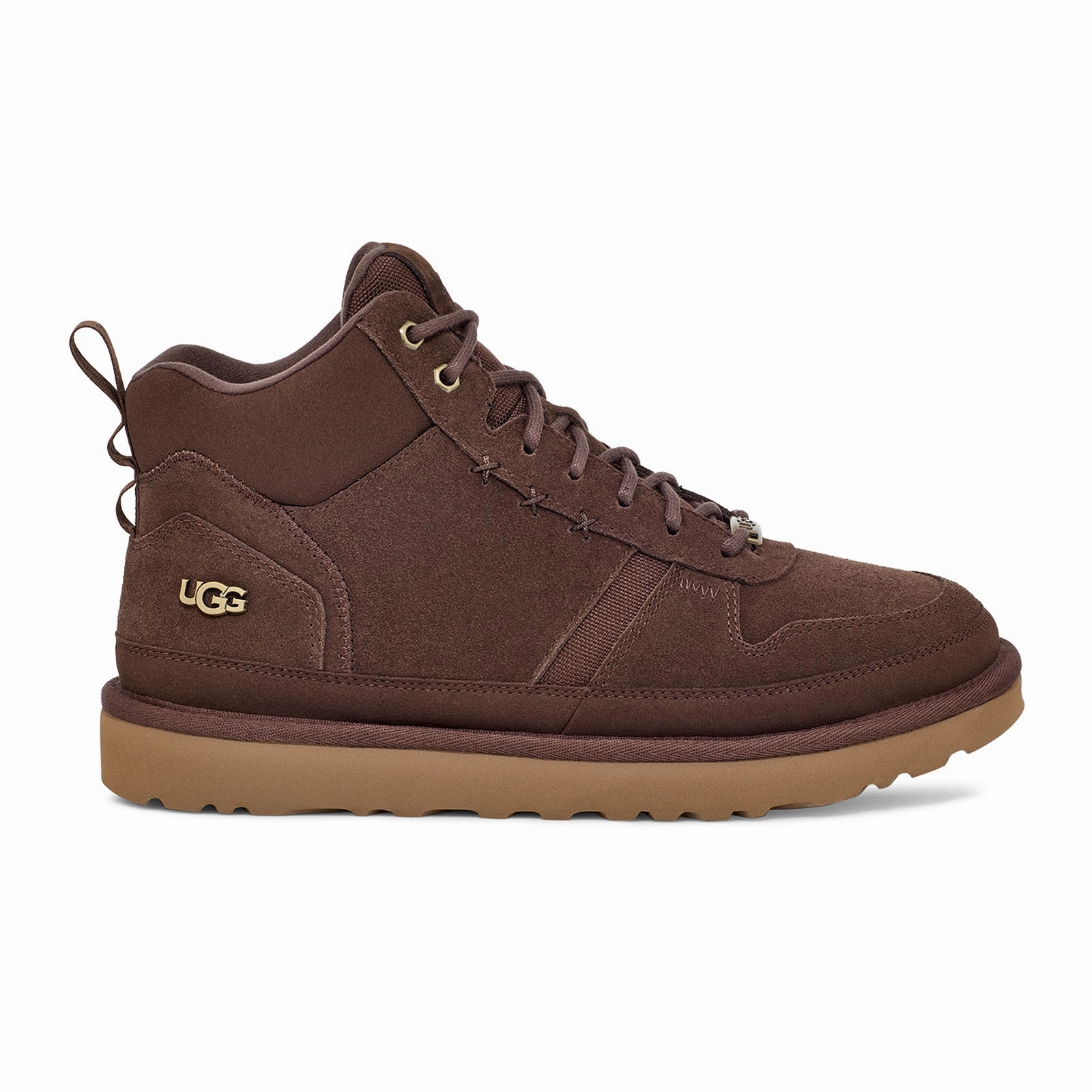 Quality Wear Smooth Surface UGG? Highland Hi Heritage (Men) - Burnt Cedar Suede