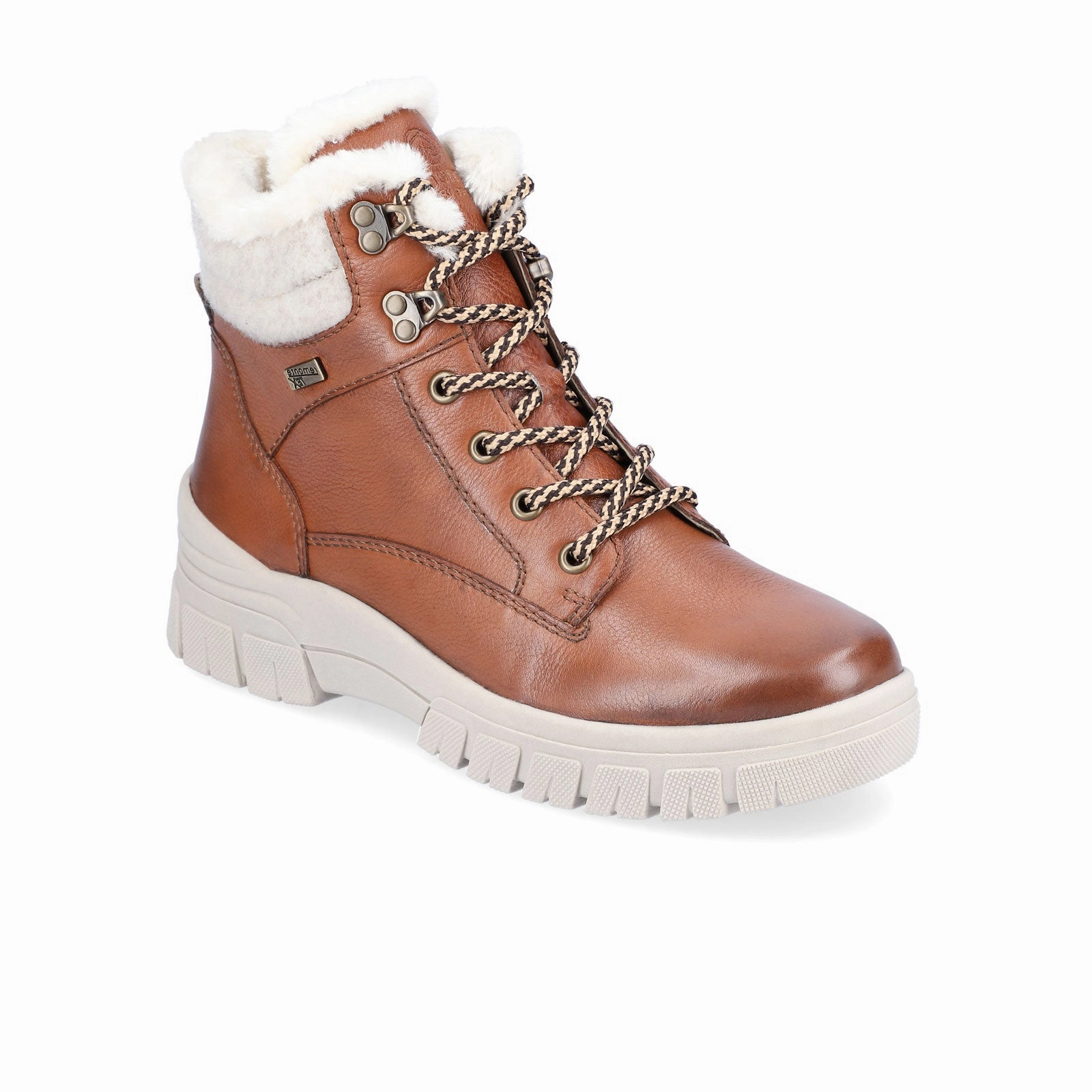 Reinforced Form Weekend Wanderer Secure Strap Remonte Evi D0E71-24 Mid Winter Boot (Women) - Amaretto/Sand/Amaretto
