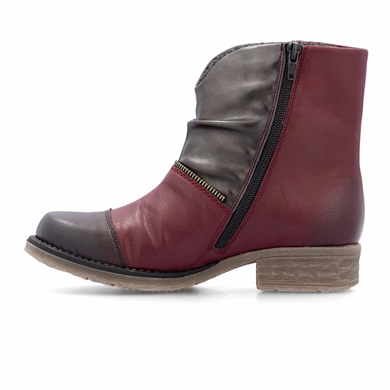 Waterproof Morning Walk Coastal Soft Rieker 79654 Fee Boot (Women) - Havanna/Wine