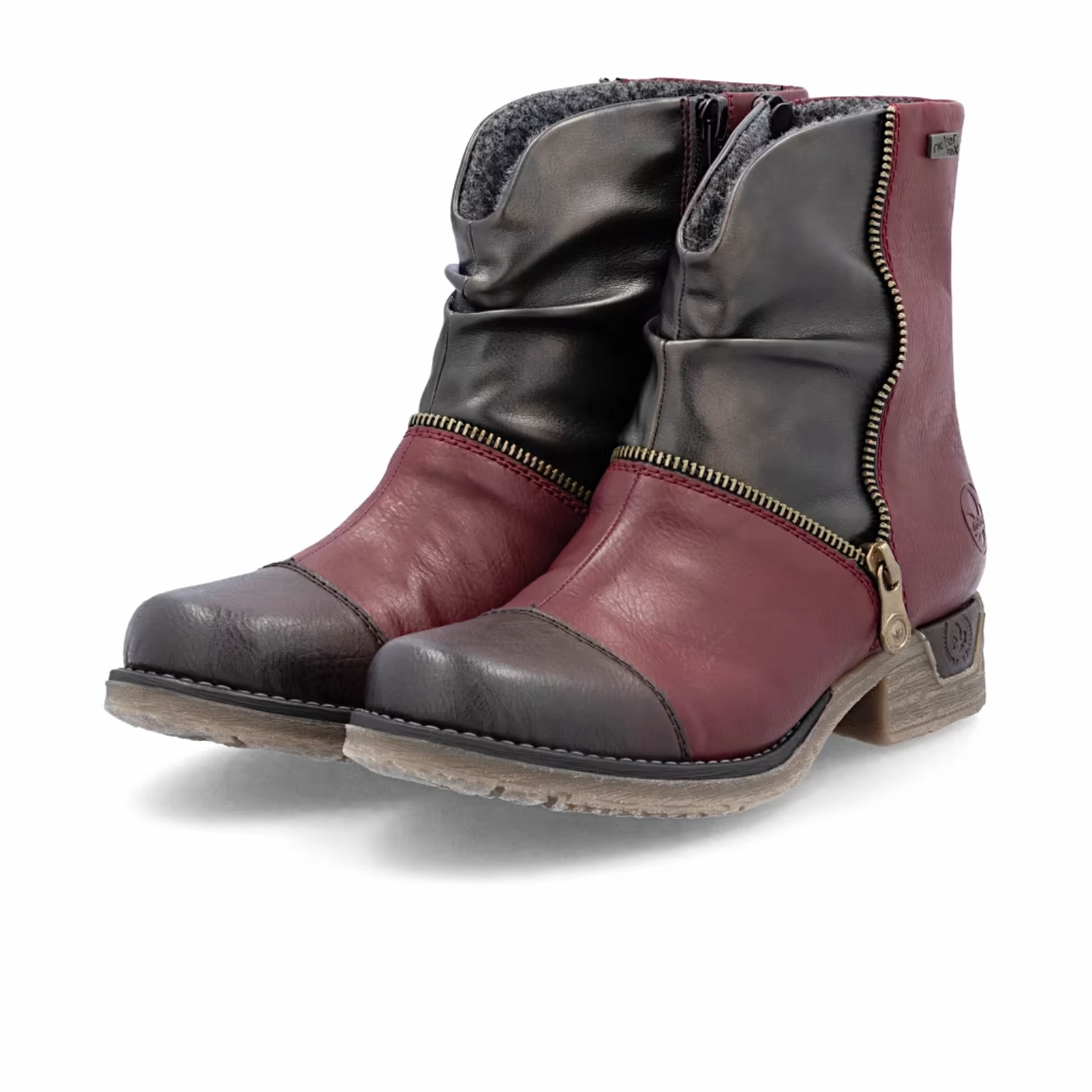 portable Rough texture Rieker 79654 Fee Boot (Women) - Havanna/Wine