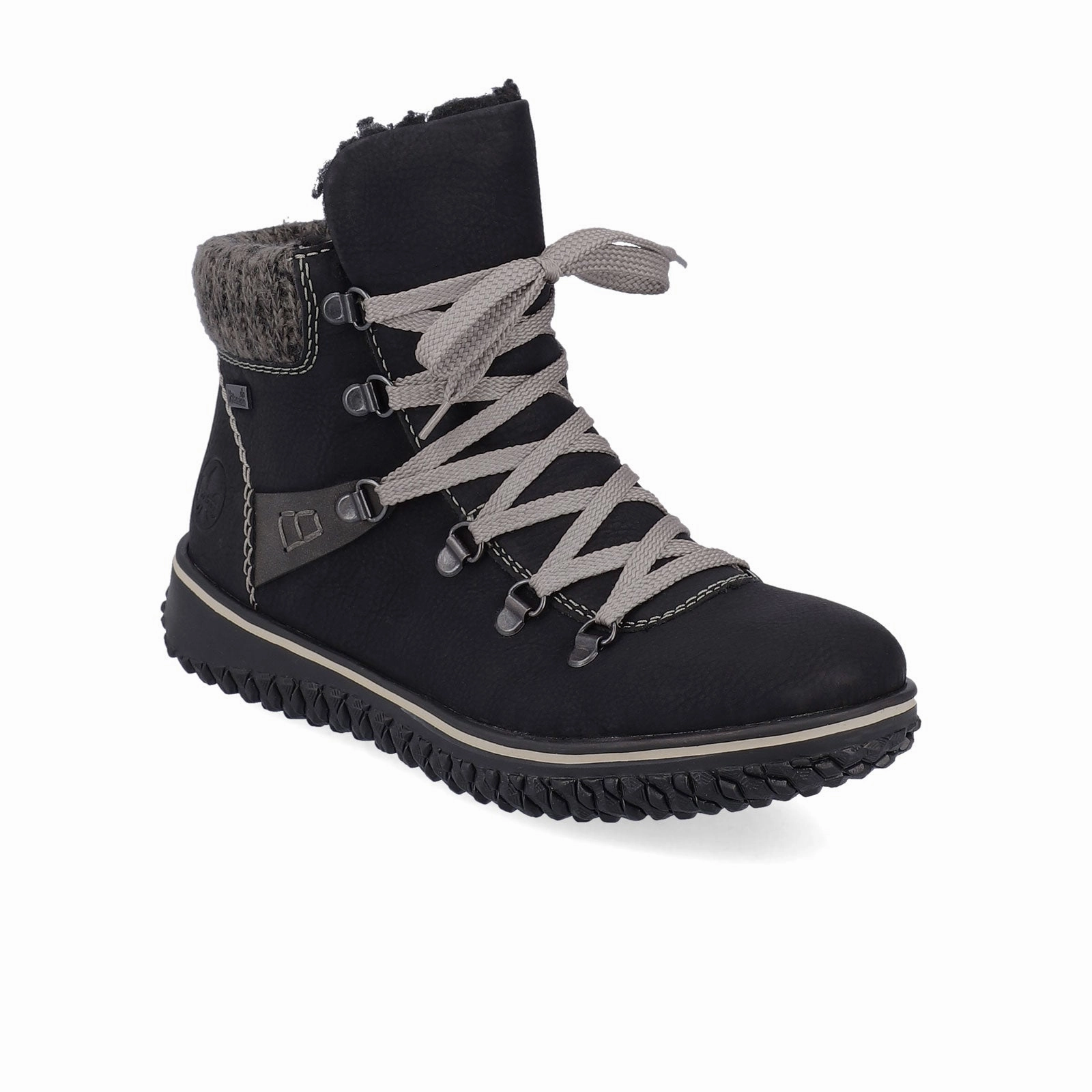 Adventure Ready Rieker Cordula Z4238-00 Mid Boot (Women) - Schwarz/Anthrazit/Anthracite