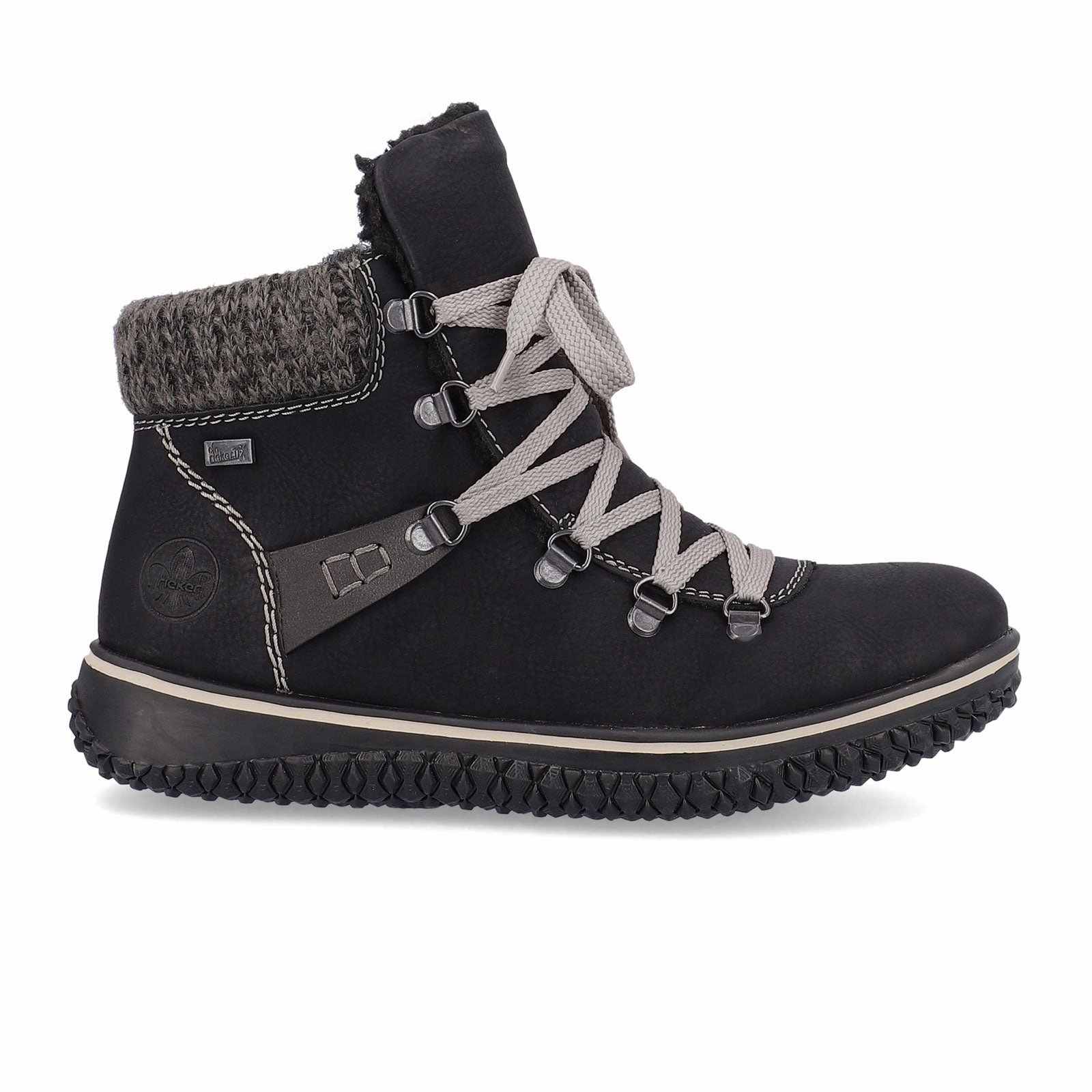 Quick Drying Hiking Trails Wind Barrier Rieker Cordula Z4238-00 Mid Boot (Women) - Schwarz/Anthrazit/Anthracite