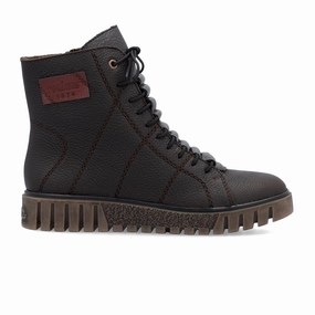 Rieker Fenjia Y3421-25 Boot (Women) - Kastanie/Wine Durable Shell Hiking Trails Rugged Build