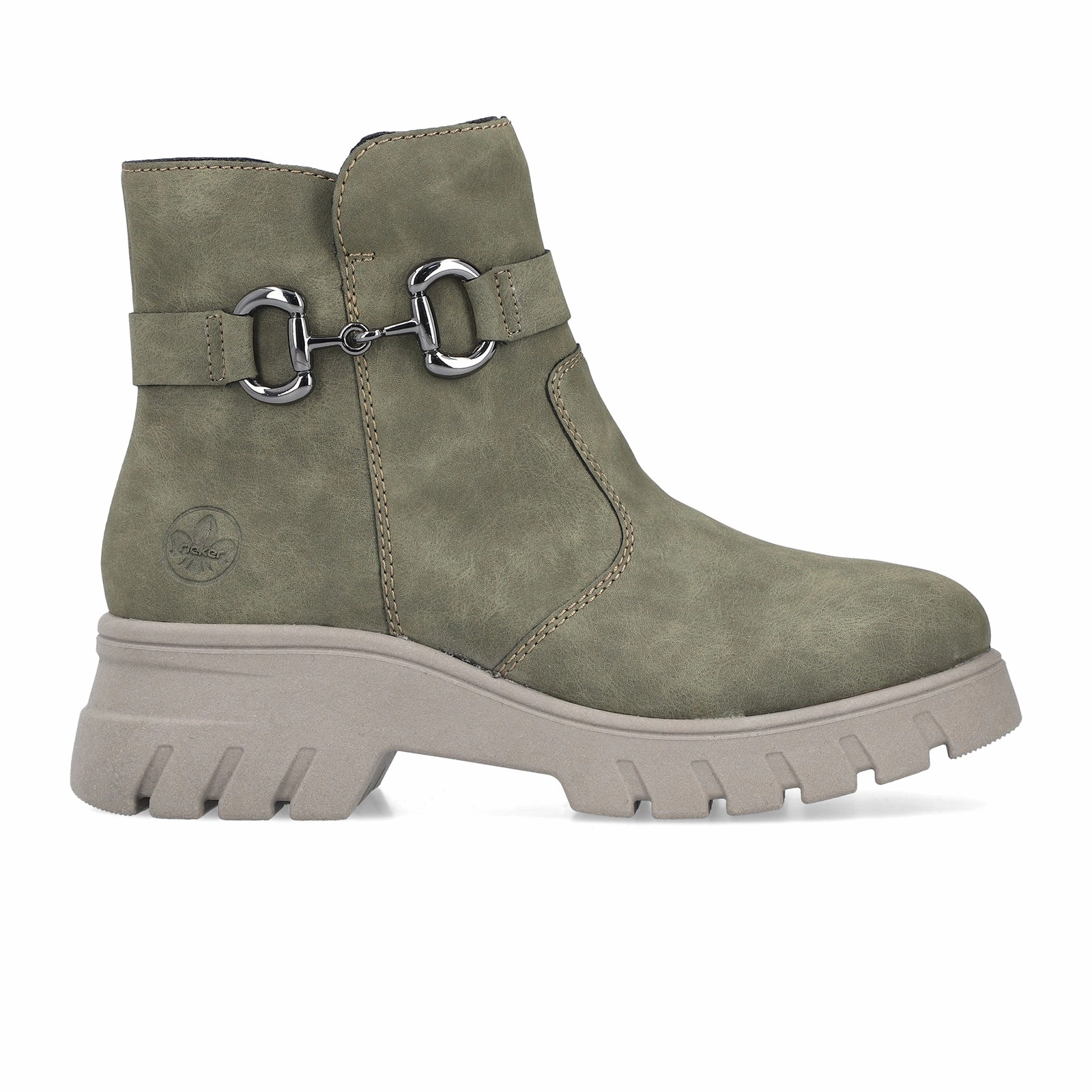 Rieker Imelda 71862-52 Ankle Boot (Women) - Liane/Morelia Comfortable Step All Weather Rough Terrain