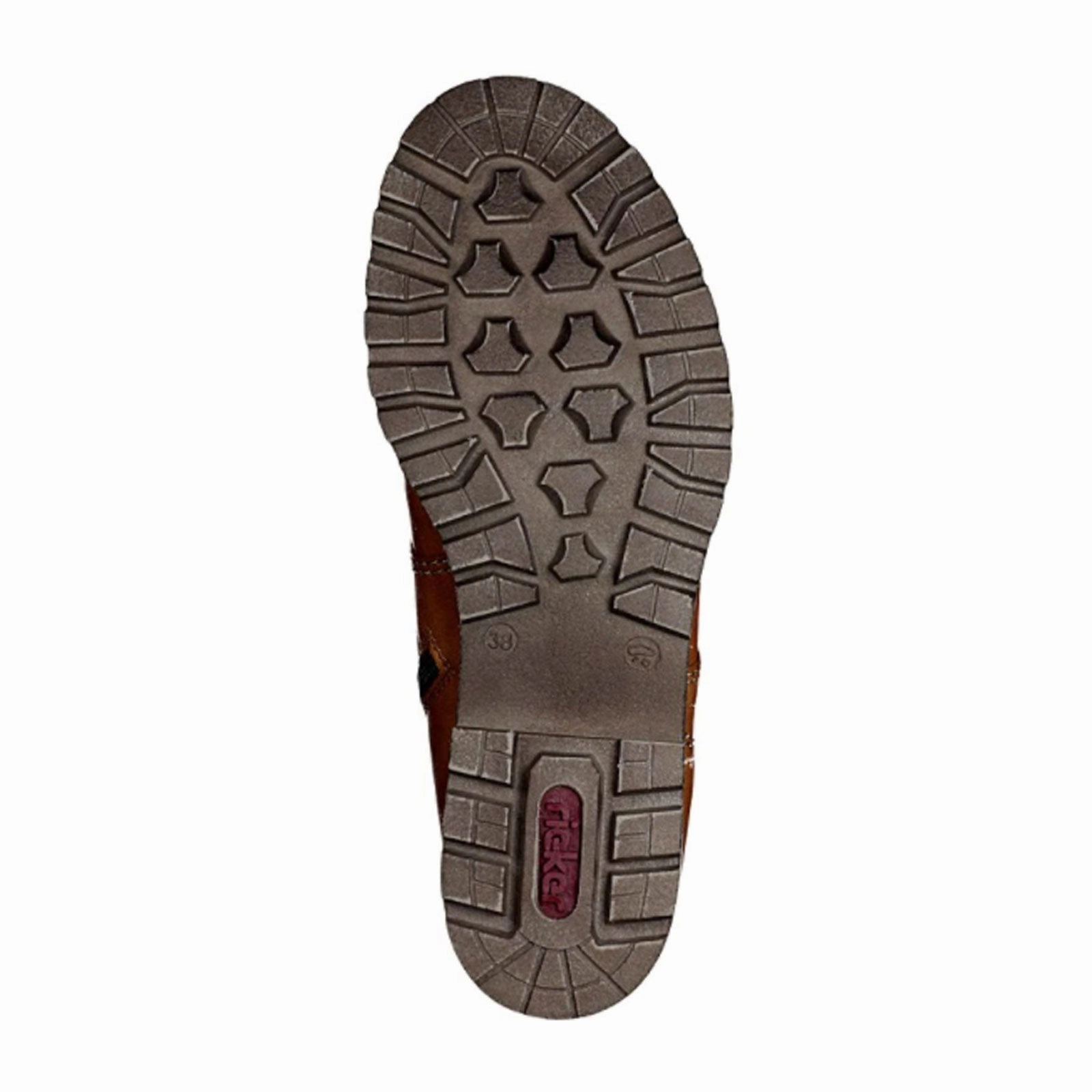 Natural Fit Rieker Payton 785G1-68 Mid Boot (Women) - Ocker/Yellow-Black/Steppe