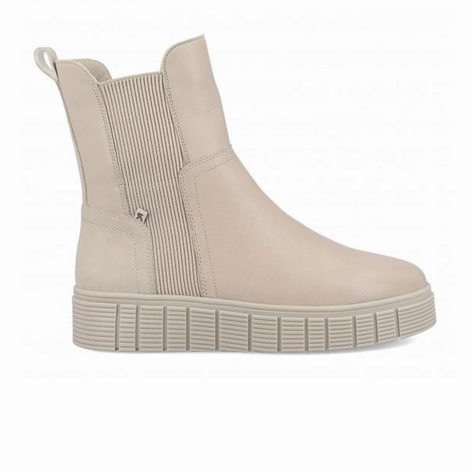 Modern Utility Waterproof Trail Runner Rieker R-Evolution W1062-62 Ankle Boot (Women) - Beige