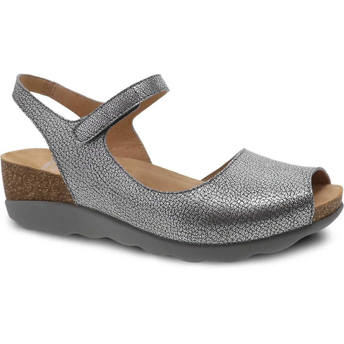 DANSKO MARCY PEWTER METALLIC - FINAL SALE! Supportive touch Slip On Style