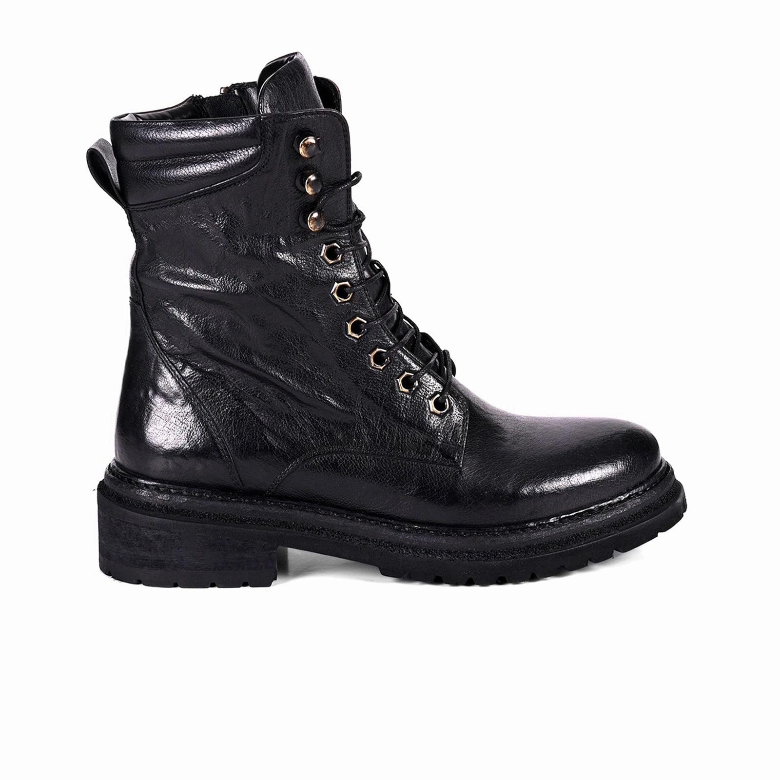 Chelsea Design Training ROAN Awol Lace Up Mid Boot (Women) - Black