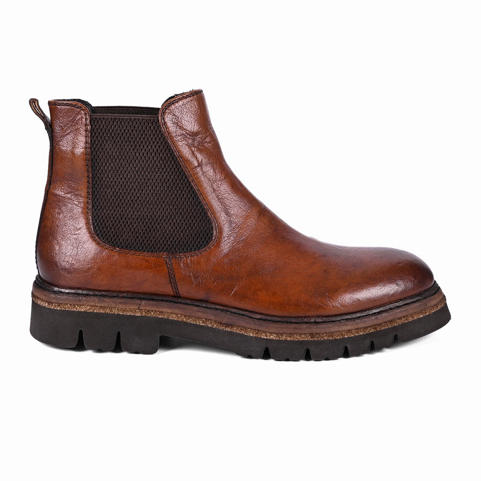 ROAN Defy Chelsea Boot (Men) - Cognac TDM HD TML Slip Resistant Backcountry Camper Comfortable to walk