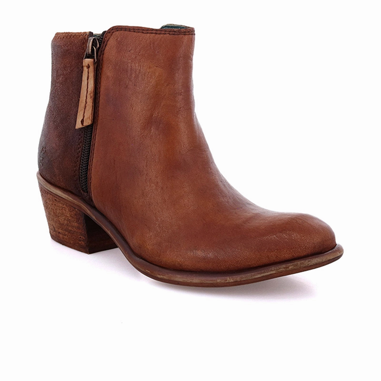Slip Resistant ROAN Liz Heeled Ankle Boot (Women) - Roan Almond