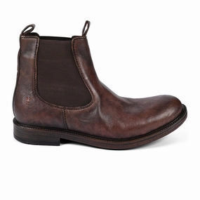 Long Last ROAN Looting Chelsea Boot (Men) - Chocolate Napa TML