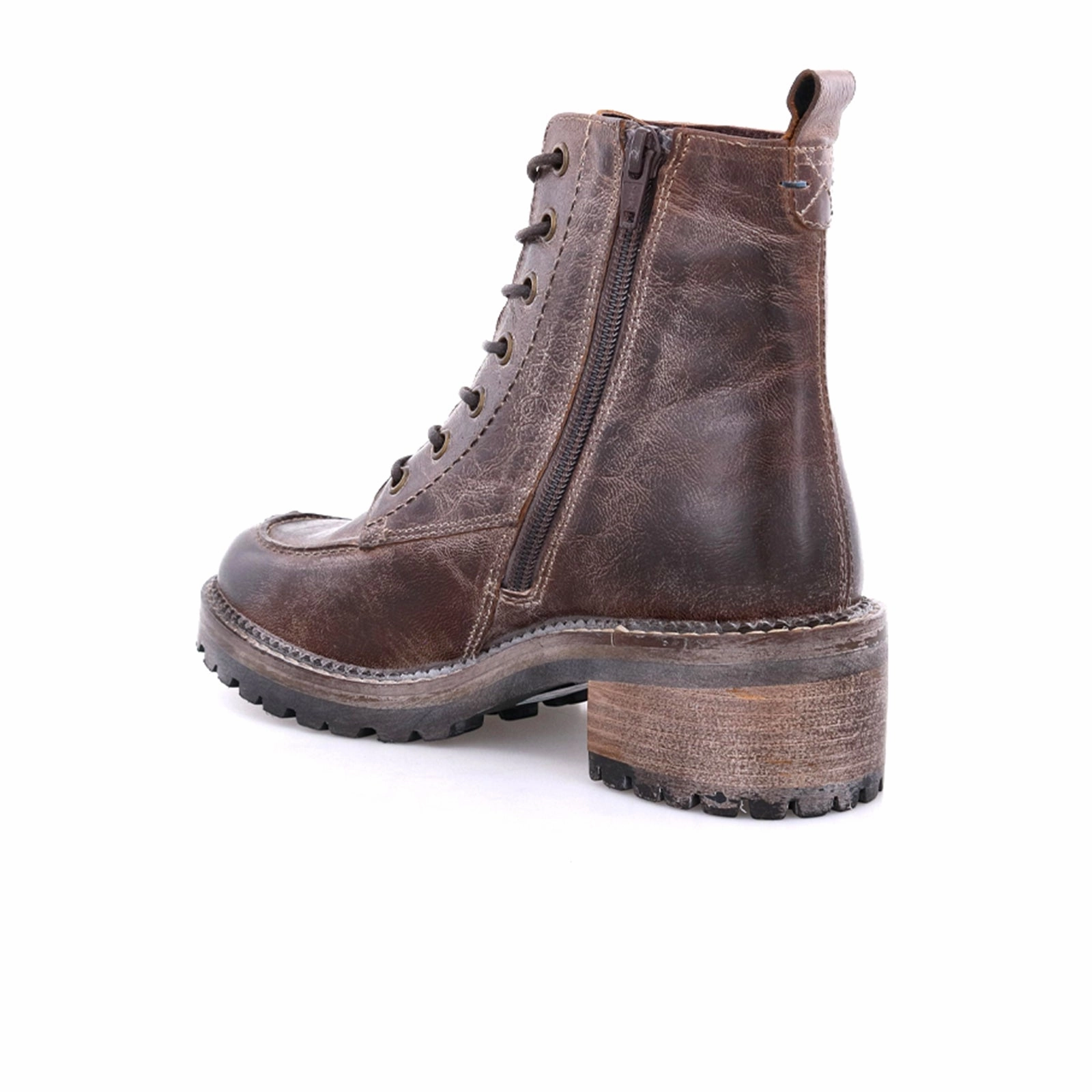 ROAN Mabe II Lace Up Boot (Women) - Dark Brown Heavy Duty