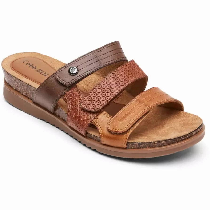 ROCKPORT COBB HILL MAY SLIDE SANDAL MEDIUM AND WIDE - FINAL SALE! Light Trail Friend Meet