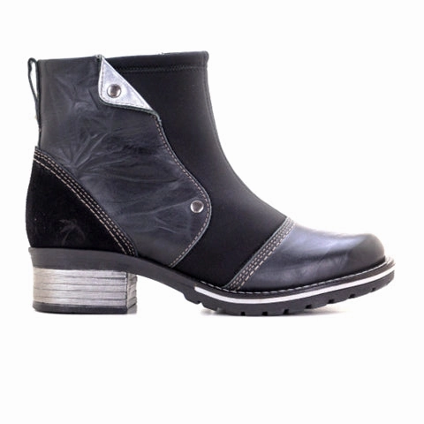 Dromedaris Kassia Neoprene Ankle Boot (Women) - Black Dust Guard