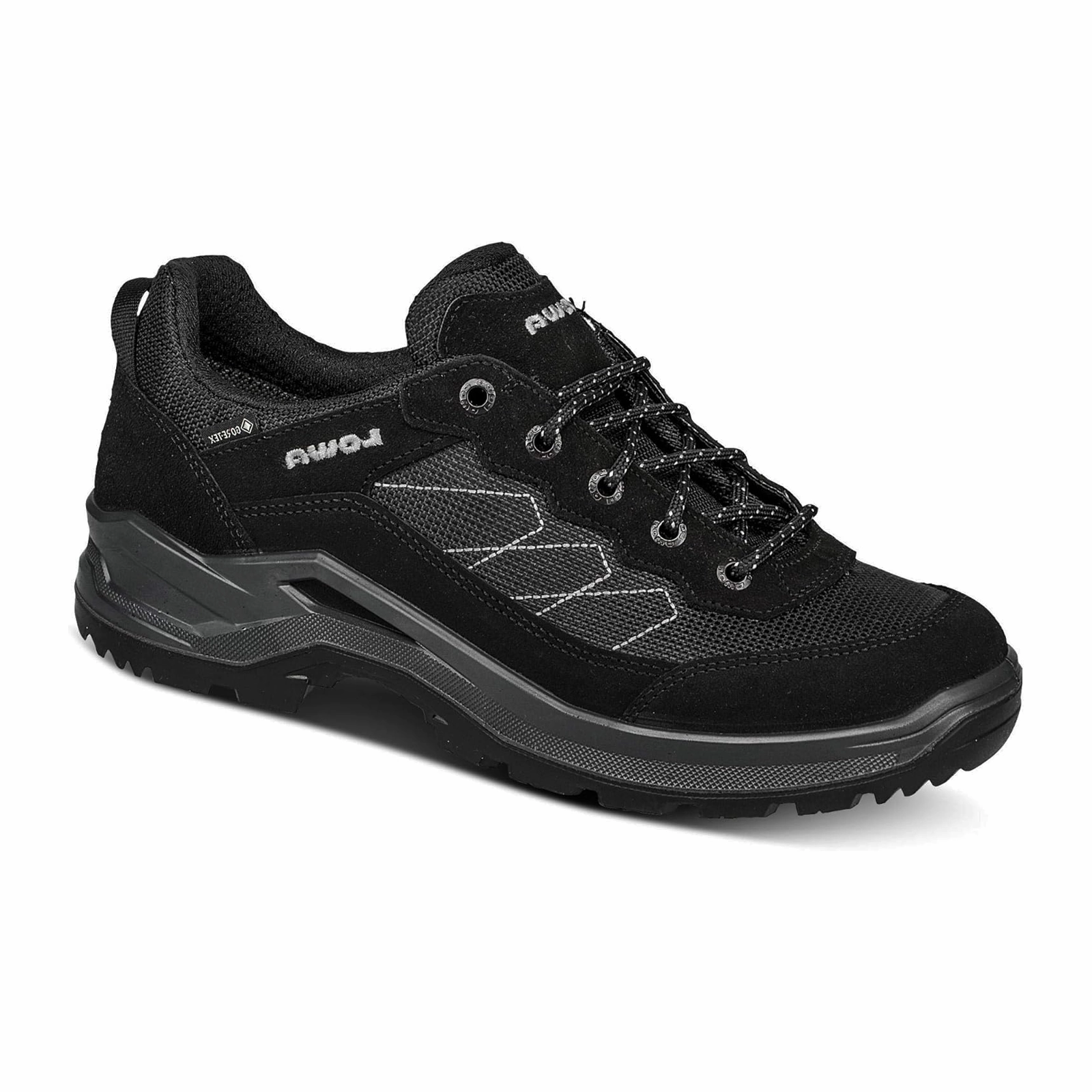 Rubber Compound Outsole Lowa Taurus Pro GTX Lo (Men) - Black