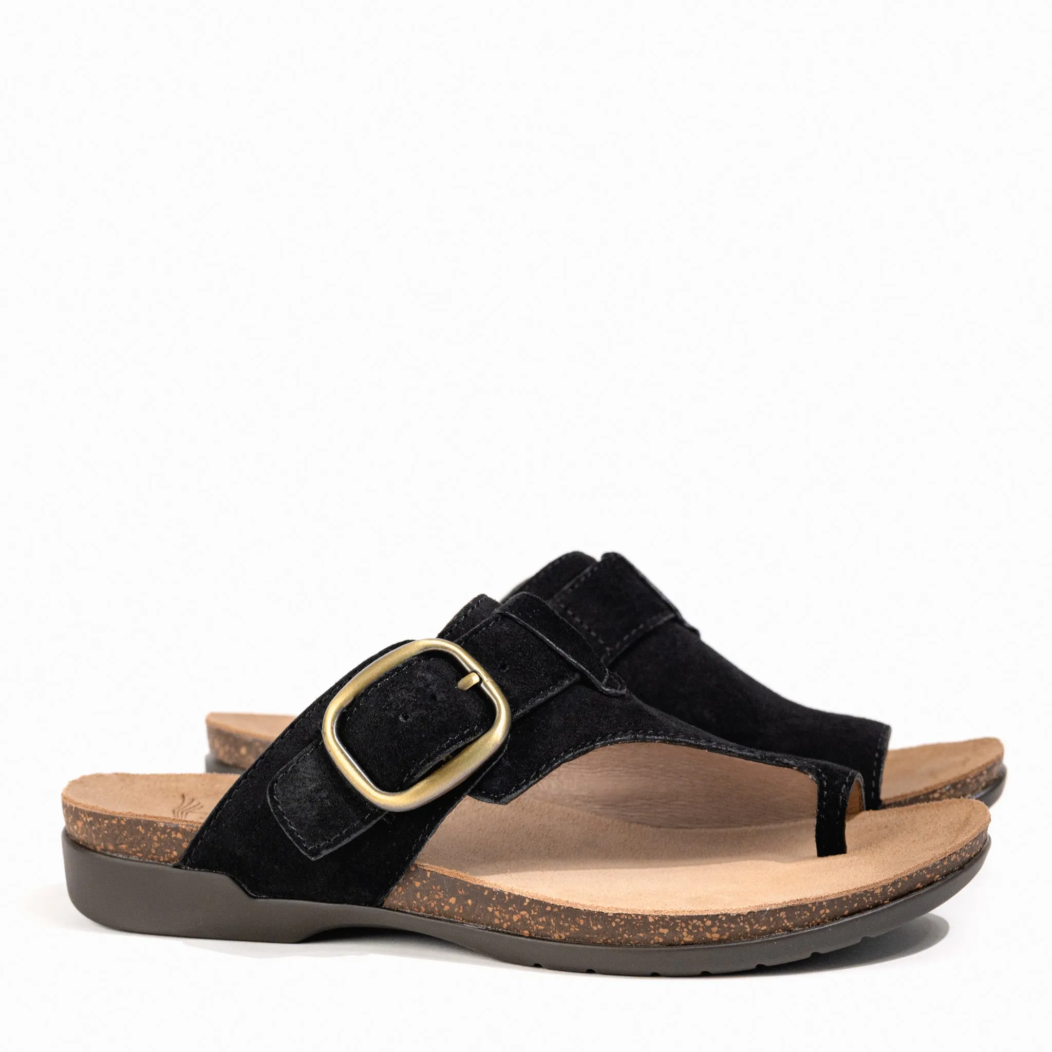 RYLEE - BLACK - SUEDE Abrasion Resistant Material All-Purpose Wear