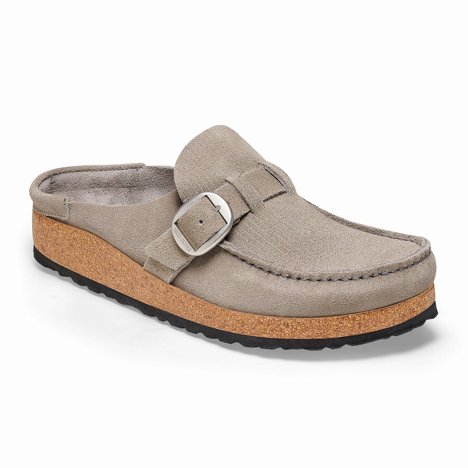 Dry Fit Metal Shine Birkenstock Buckley Narrow Clog (Women) - Corduroy Stone Coin