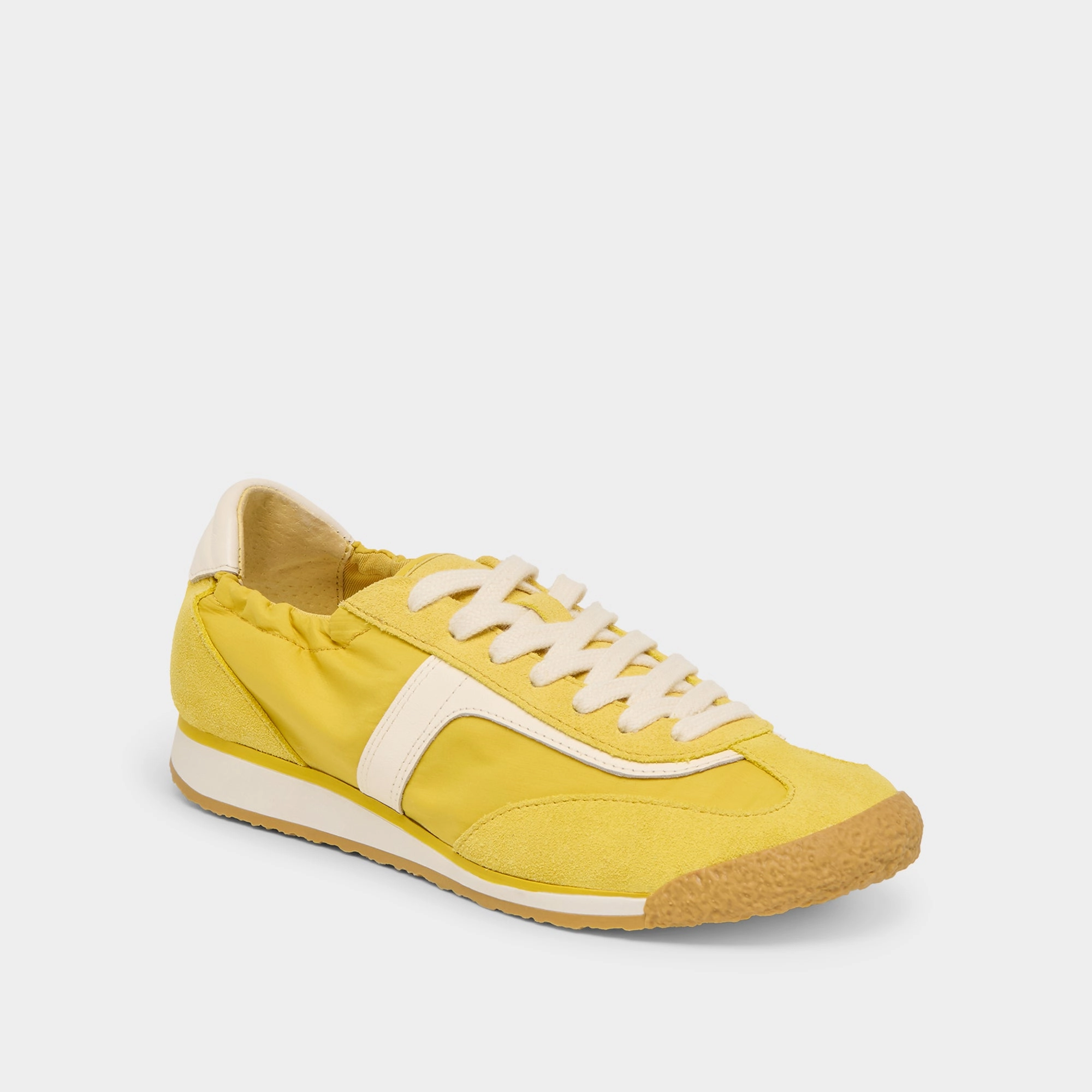 Chic Sandals for Vacation SARIYA SNEAKERS YELLOW NYLON