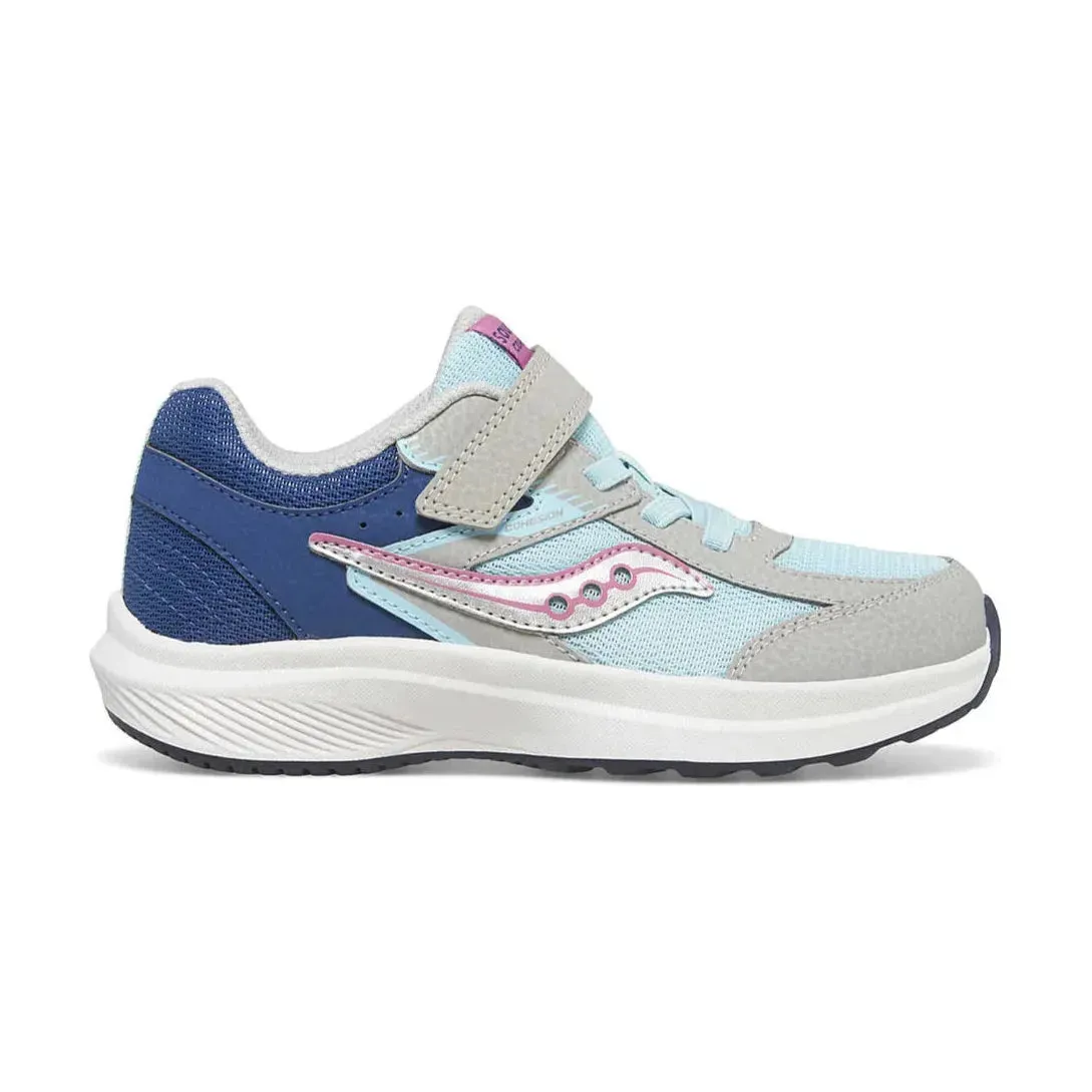 decorative Odor Resistant Lining SAUCONY COHESION KDZ A/C KIDS' MEDIUM AND WIDE - FINAL SALE!