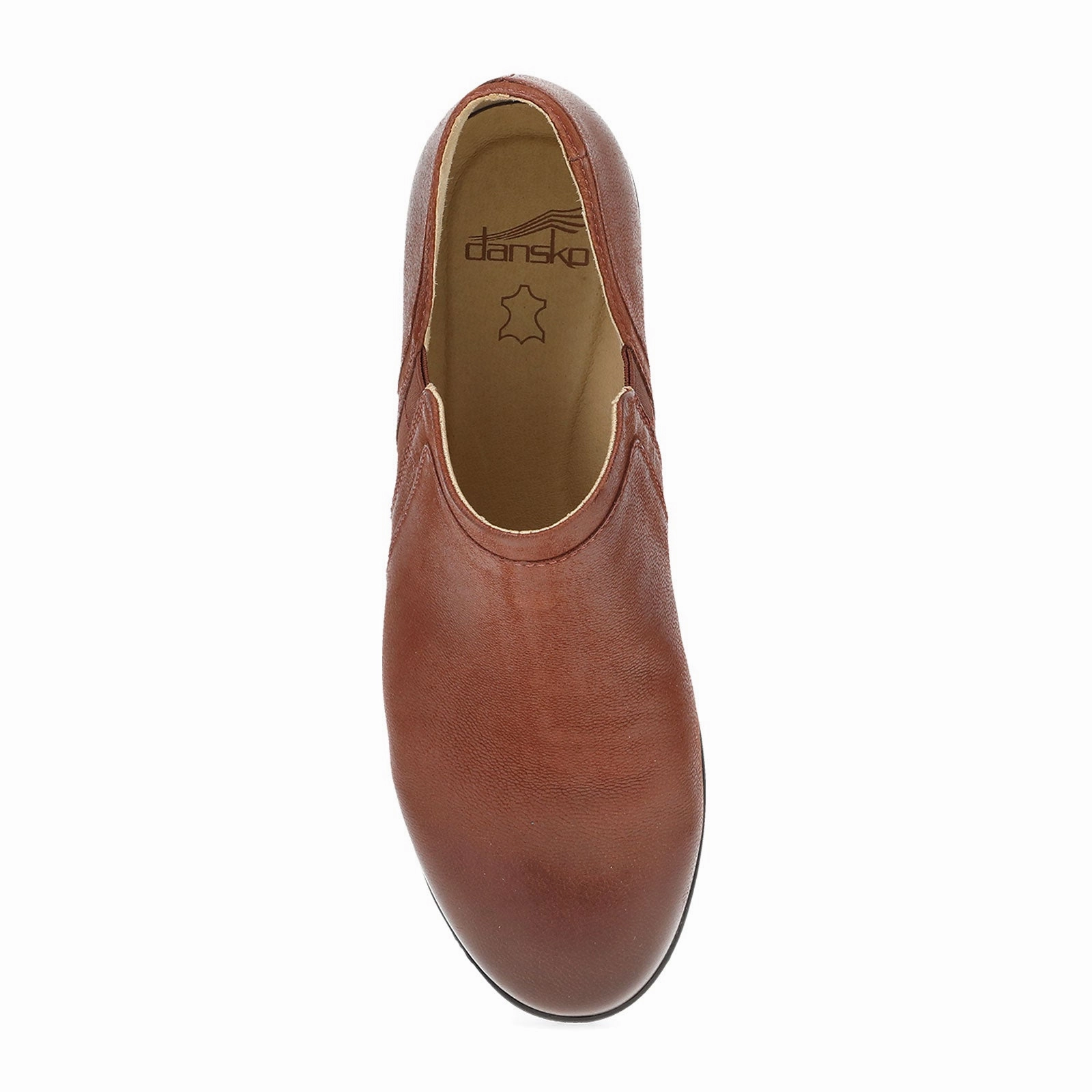 Comfort Lining All Day Wear Dansko Cheryl Ankle Bootie (Women) - Russet Burnished Nubuck