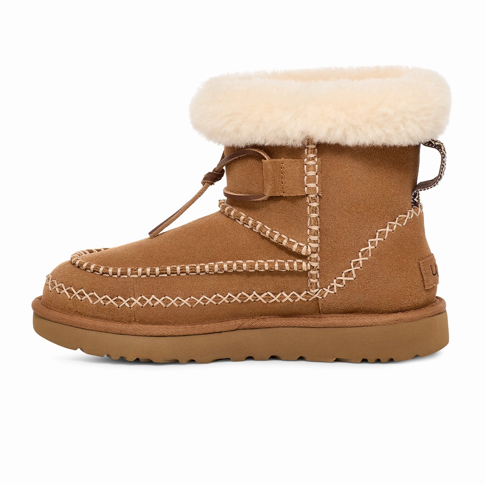 UGG? Classic Mini Alpine Boot (Women) - Chestnut Cushioned Step Weather Resistant User