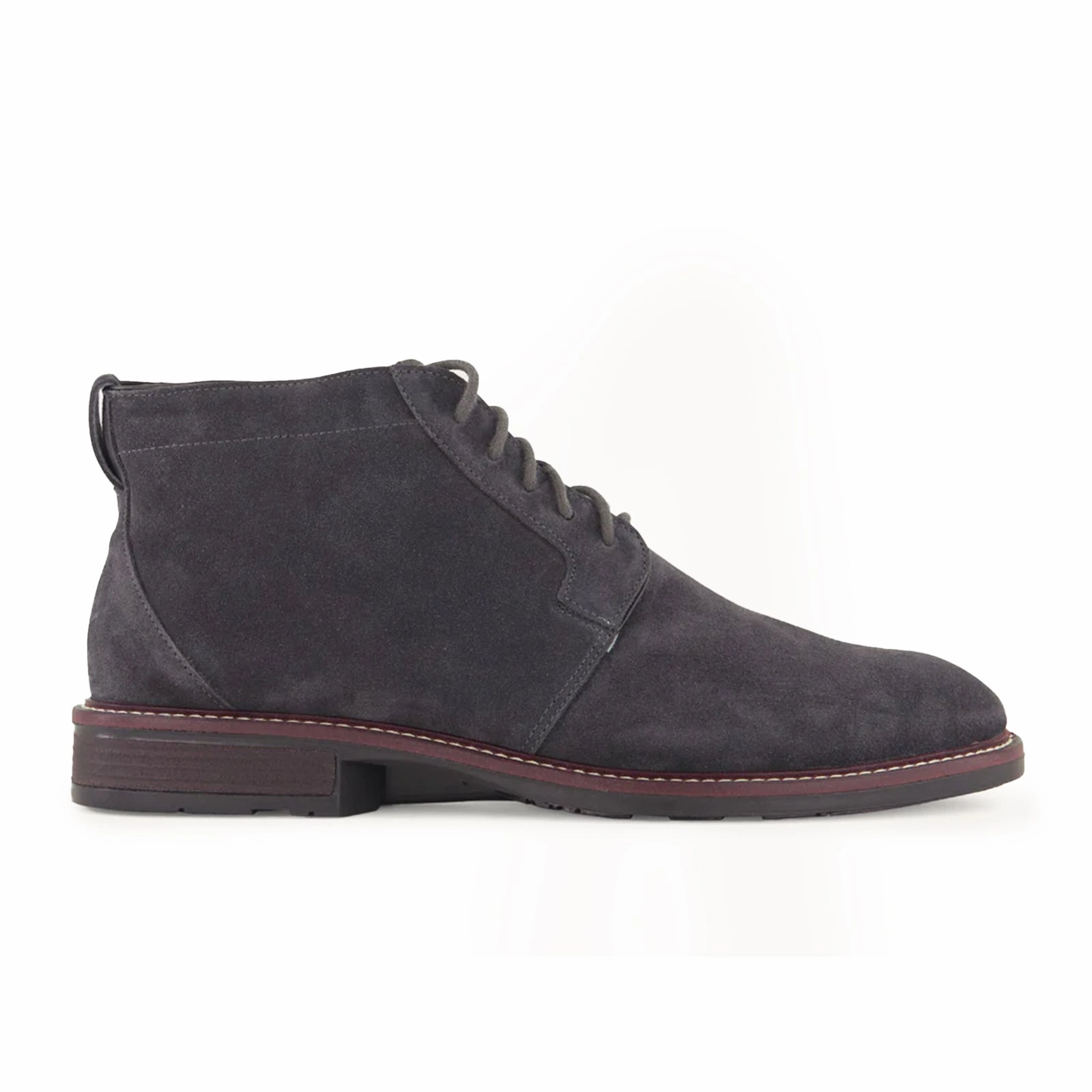 Unisex Cool Naot Commander Ankle Boot (Men) - Charcoal Suede