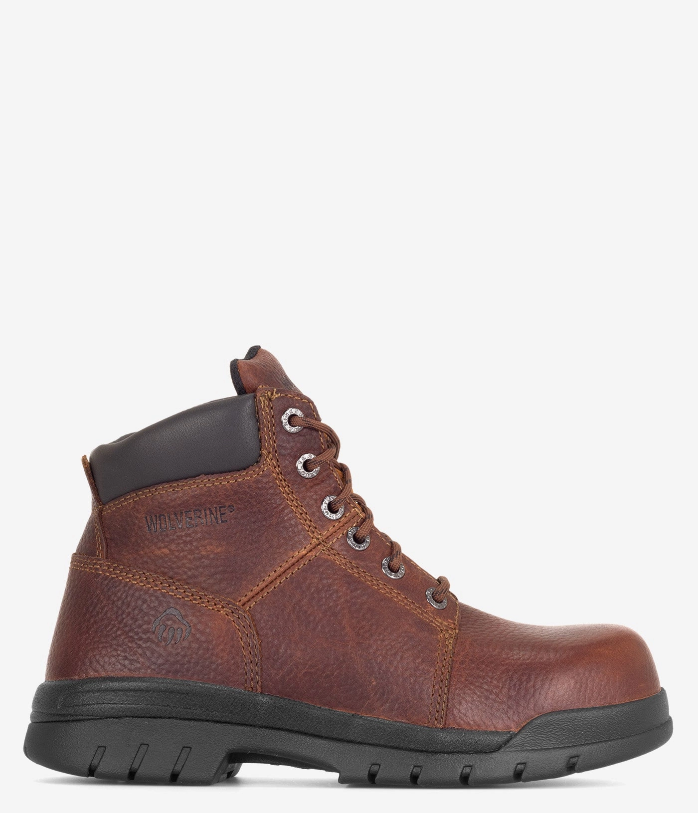 Sculpted cushioning Soft Design Wolverine Marquette Safety Toe 6" Work Boot - Men