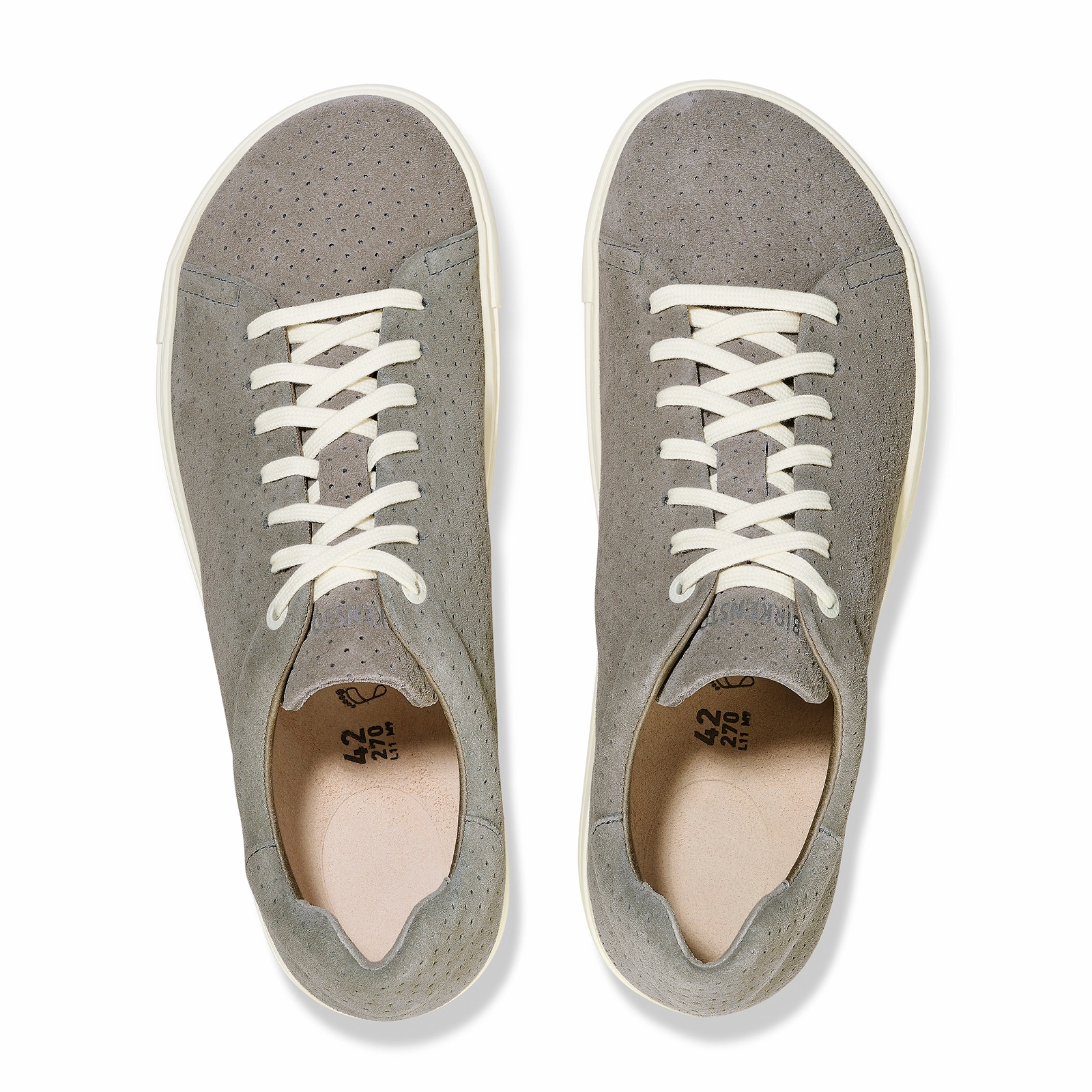 Birkenstock Bend Sneaker (Men) - Dotted Stone Coin Suede Motion Control Design