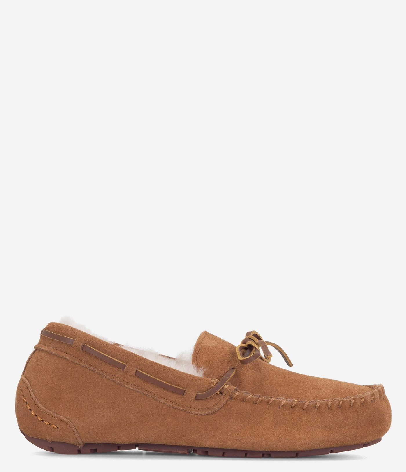 True Memory Foam Layer Burleigh Moccasin Lace Slipper - Women