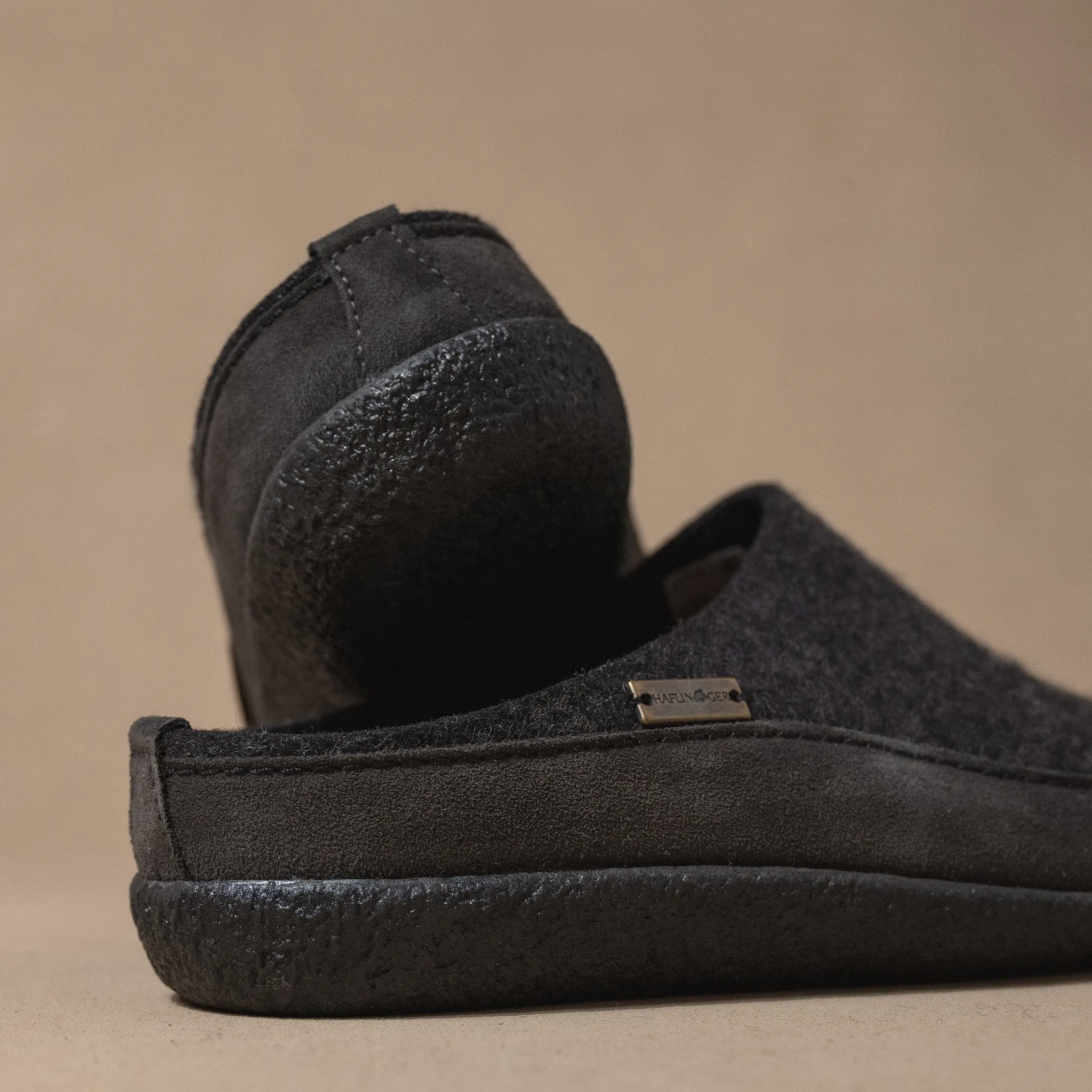 SKANE - CHARCOAL - WOOL Hyper Elastic Polymer Insert adjustable - strap