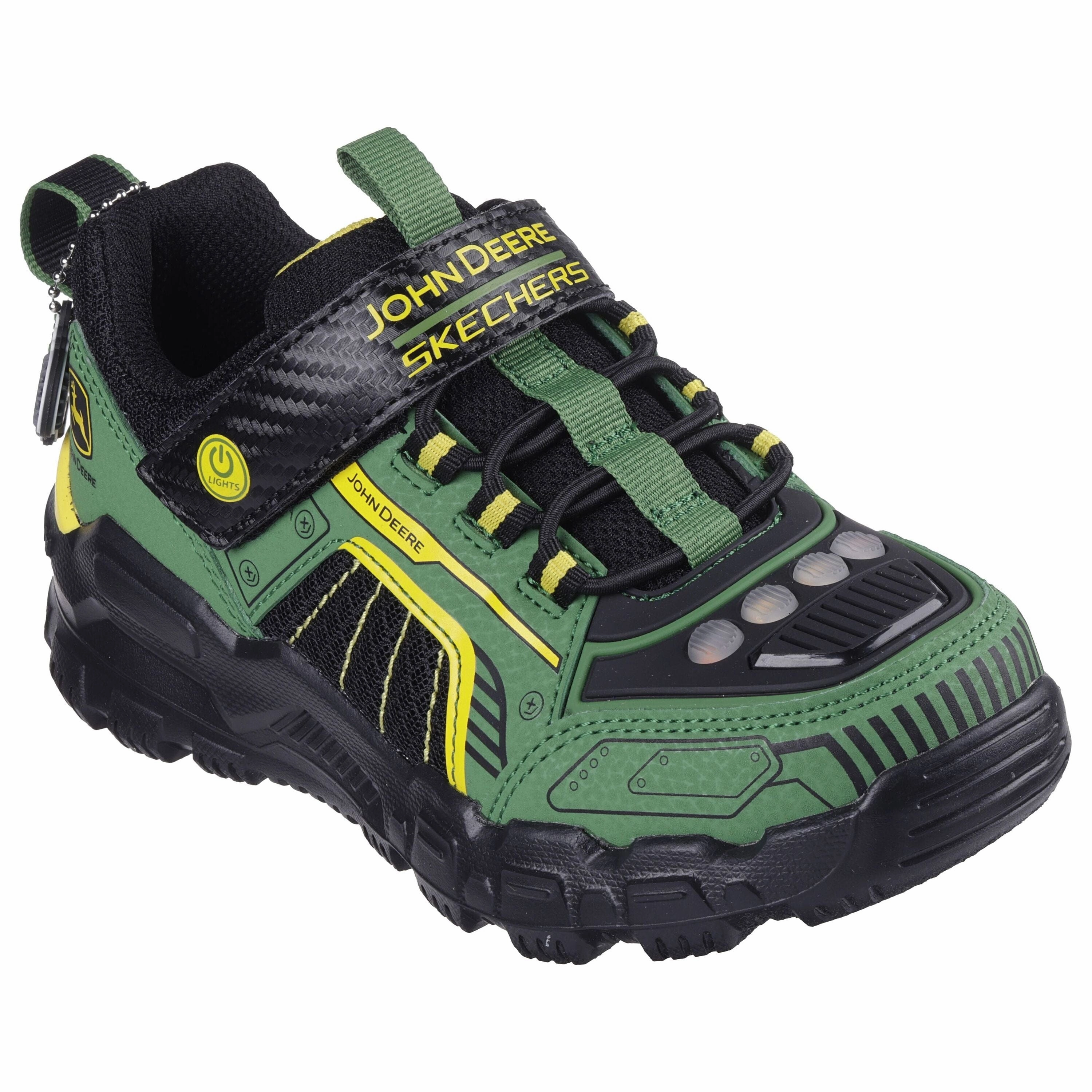 SKECHERS JOHN DEERE ADVENTURE TRACK RUGGED BRIGHTS KIDS' Anatomic Last Design