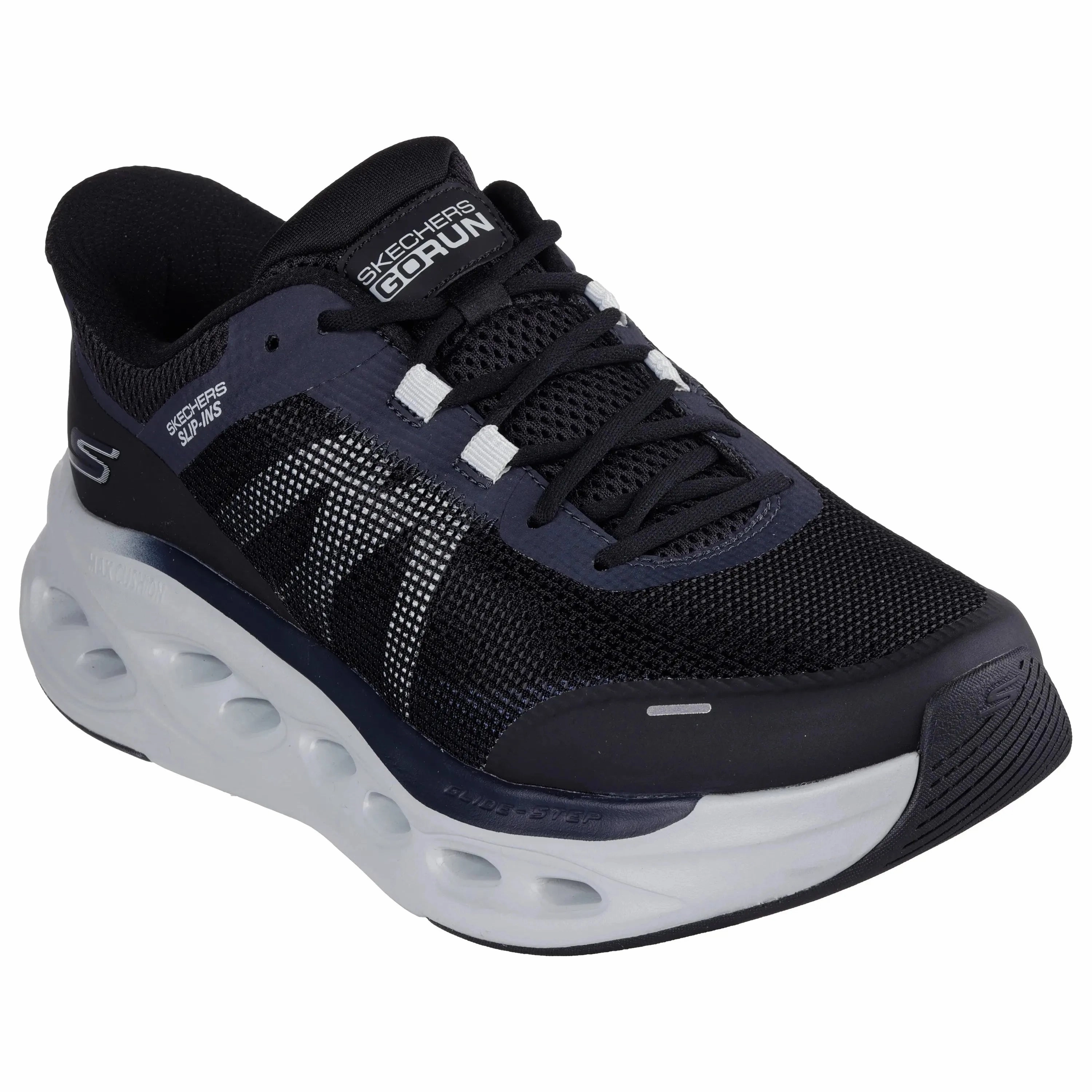 least indoor SKECHERS SLIP-INS: MAX CUSHIONING GLIDE STEP-ABERDEEN MEN'S MEDIUM AND WIDE