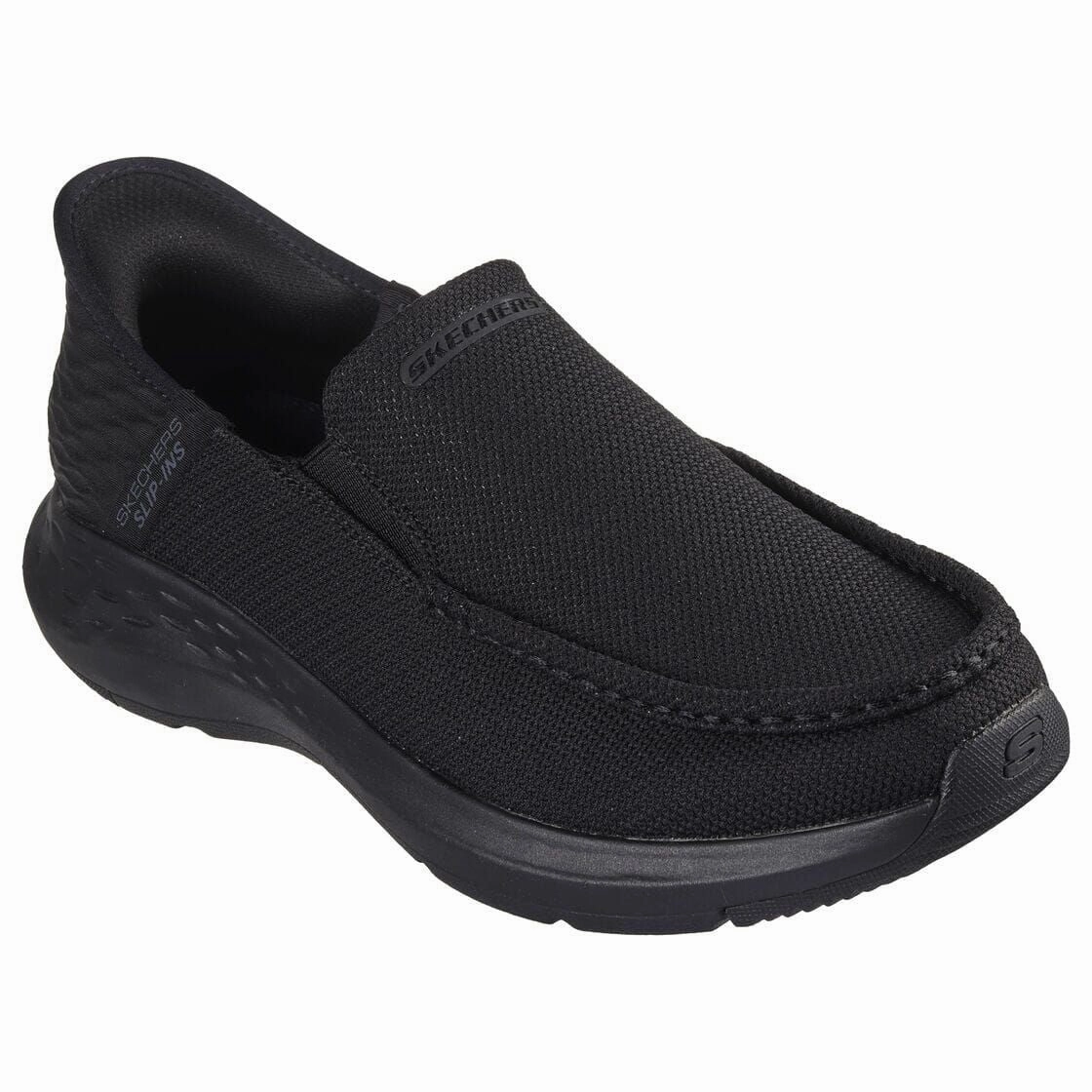 SKECHERS SLIP-INS PARSON-RALVEN MEN'S MEDIUM AND XWIDE - FINAL SALE! Contoured Sole travelers' mules