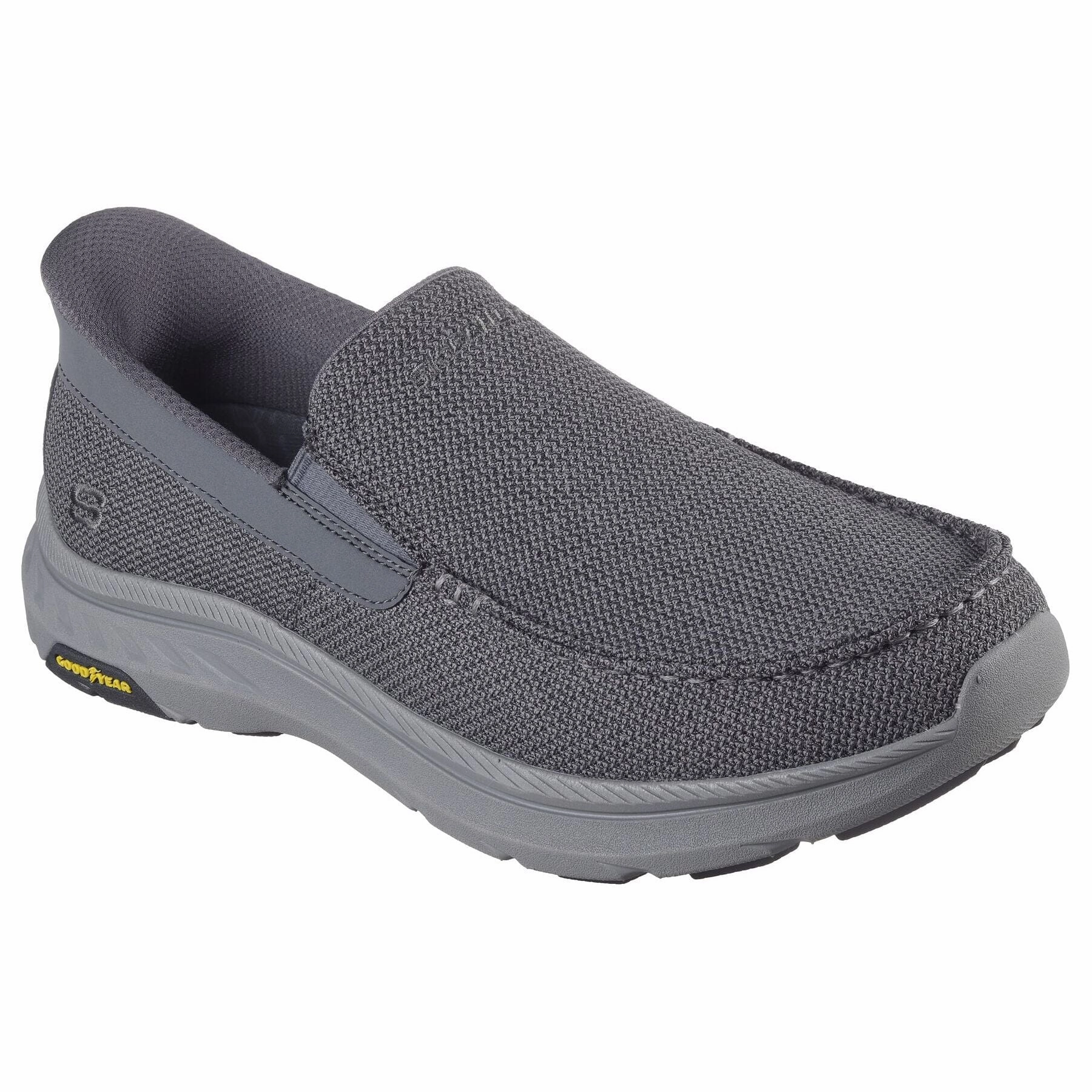 Brown Water Resistant Membrane SKECHERS SLIP-INS: POLLARD-WILFRED MEN'S MEDIUM AND WIDE