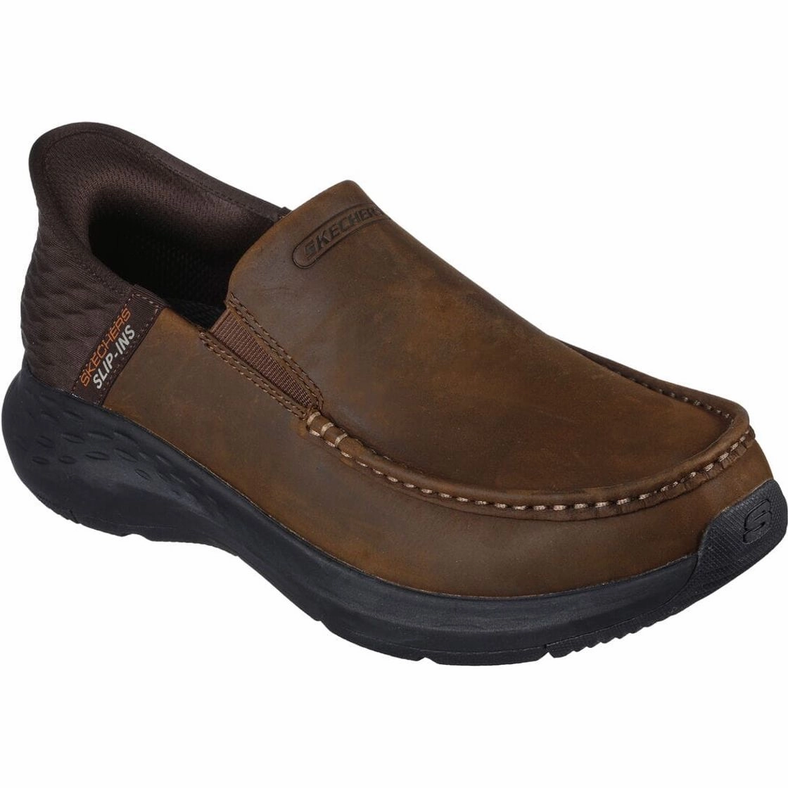 Trend-setting SKECHERS SLIP-INS RELAXED FIT: PARSON-OSWIN MEN'S MEDIUM AND XWIDE - FINAL SALE!
