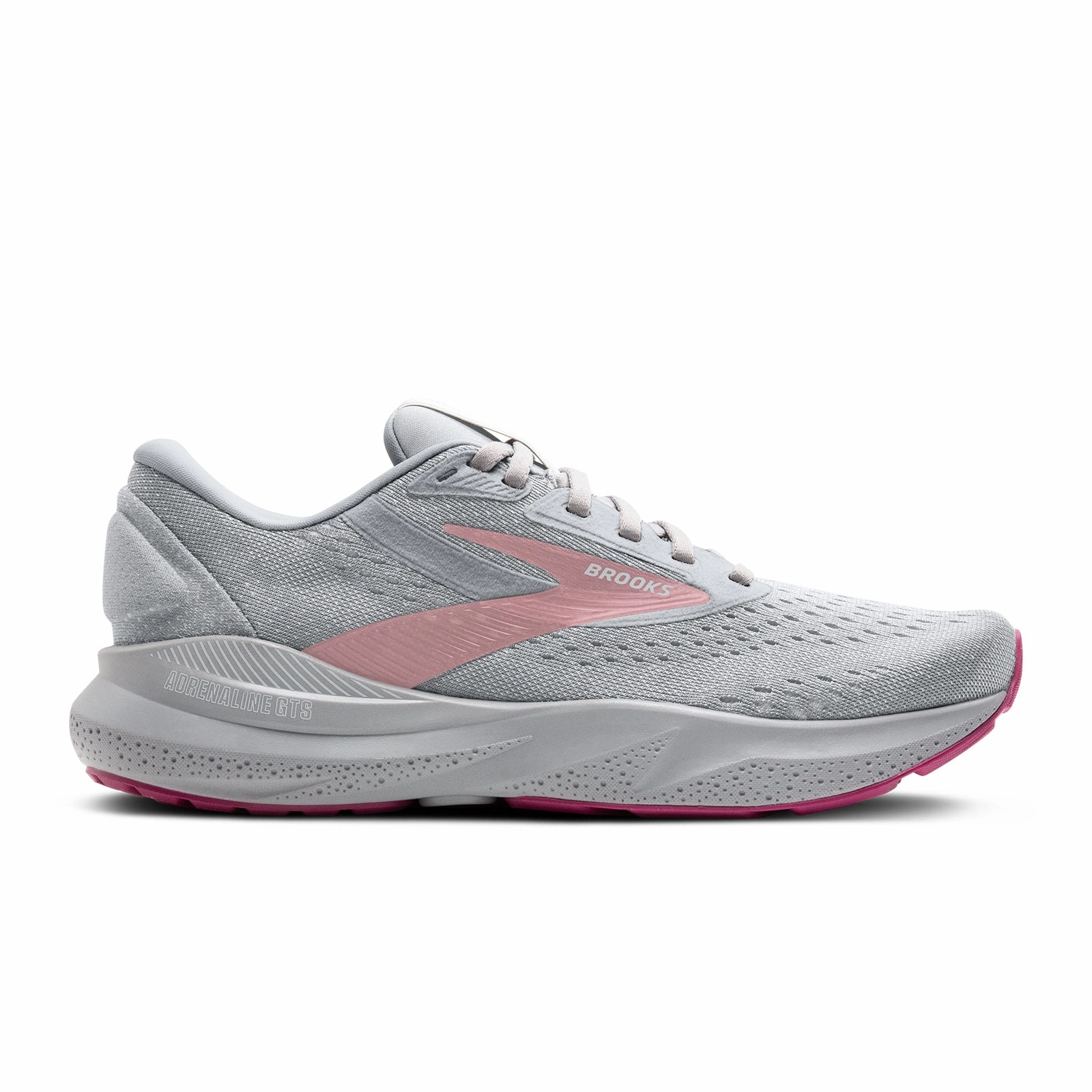 Brooks Adrenaline GTS 24 Running Shoe (Women) - Alloy/White/Zephyr Quality Design Knotted Straps