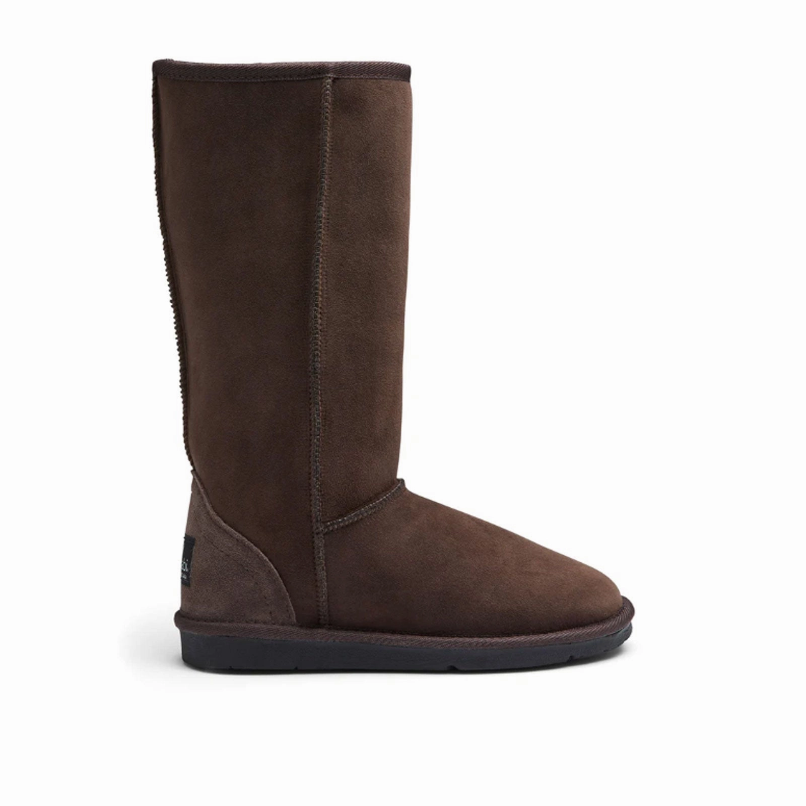 Walk Support Elastic Sides Koalabi Classic Tall Boot (Women) - Chocolate