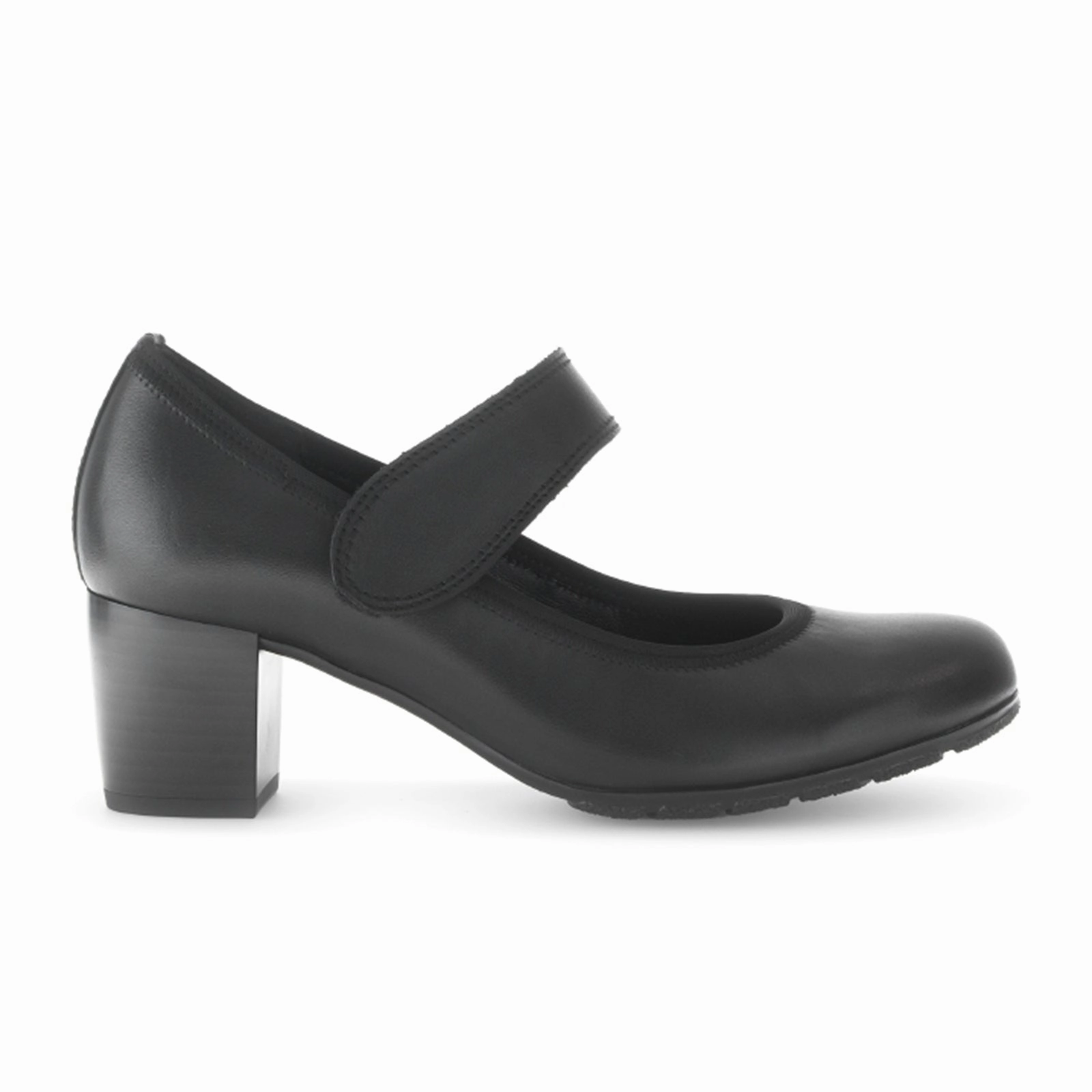 Gabor 483 Heeled Mary Jane (Women) - Schwarz Waterproof Seam